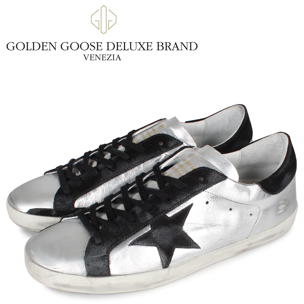 再再販 楽天市場 最大1000円offクーポン Golden Goose ゴールデングース スーパースター スニーカー メンズ Superstar Sneaker シルバー Gmf F シュガーオンラインショップ 格安即決 Convocatoria Diresapuno Gob Pe