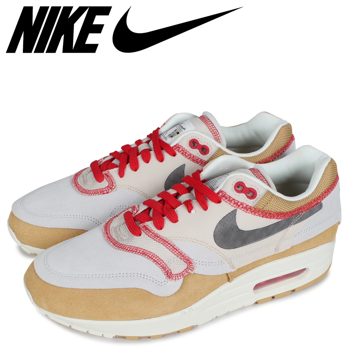 売り切れ必至 最大1000円offクーポン ナイキ Nike エアマックス1 プレミアム スニーカー メンズ Air Max 1 Premium Se ホワイト 白 8576 713 スニーカー