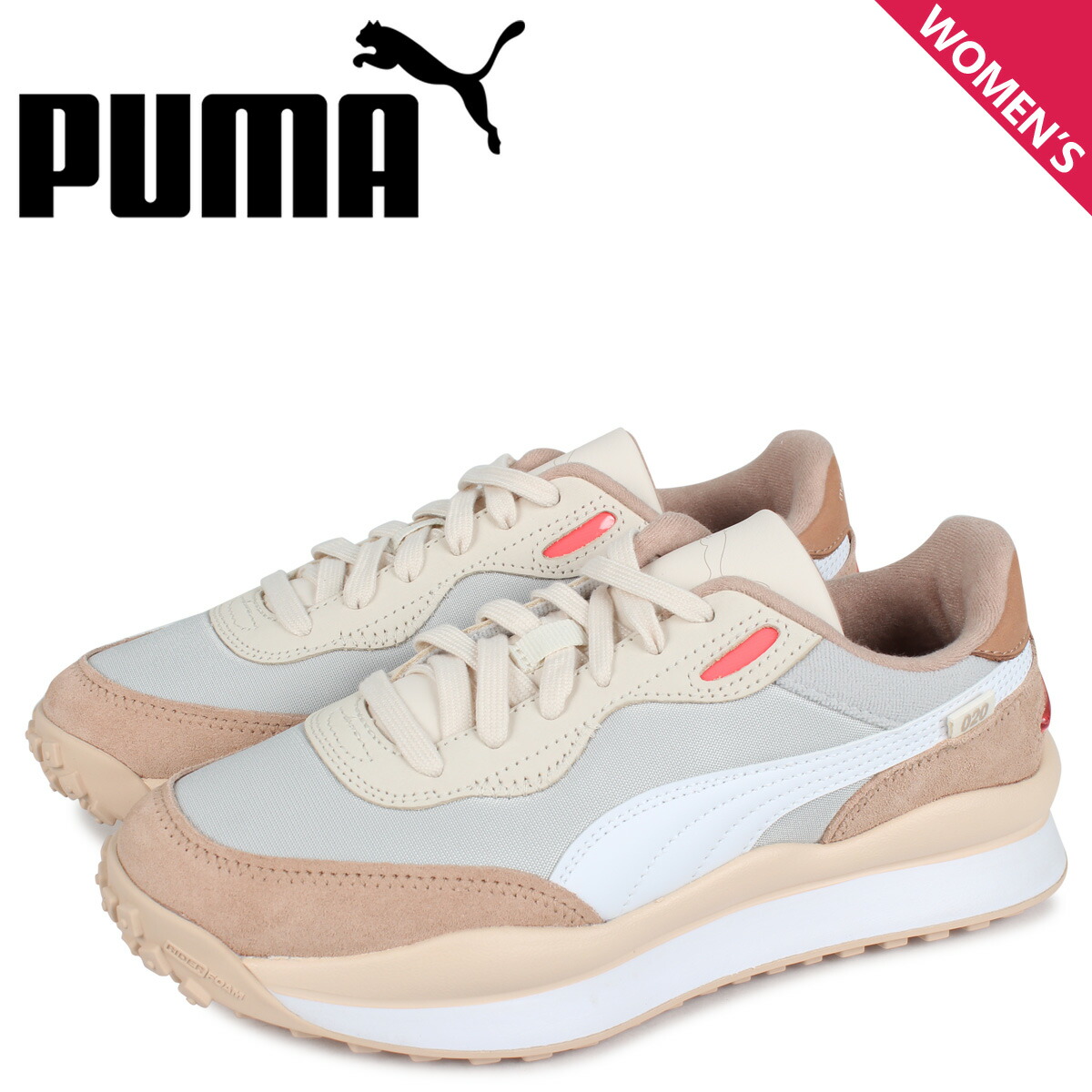 楽天ランキング1位 Puma プーマ スタイル ライダー コンベイ スニーカー レディース Style Rider Convey グレー 01 予約 3月下旬 予定 シュガーオンラインショップ 即納特典付き Cfmi Tg