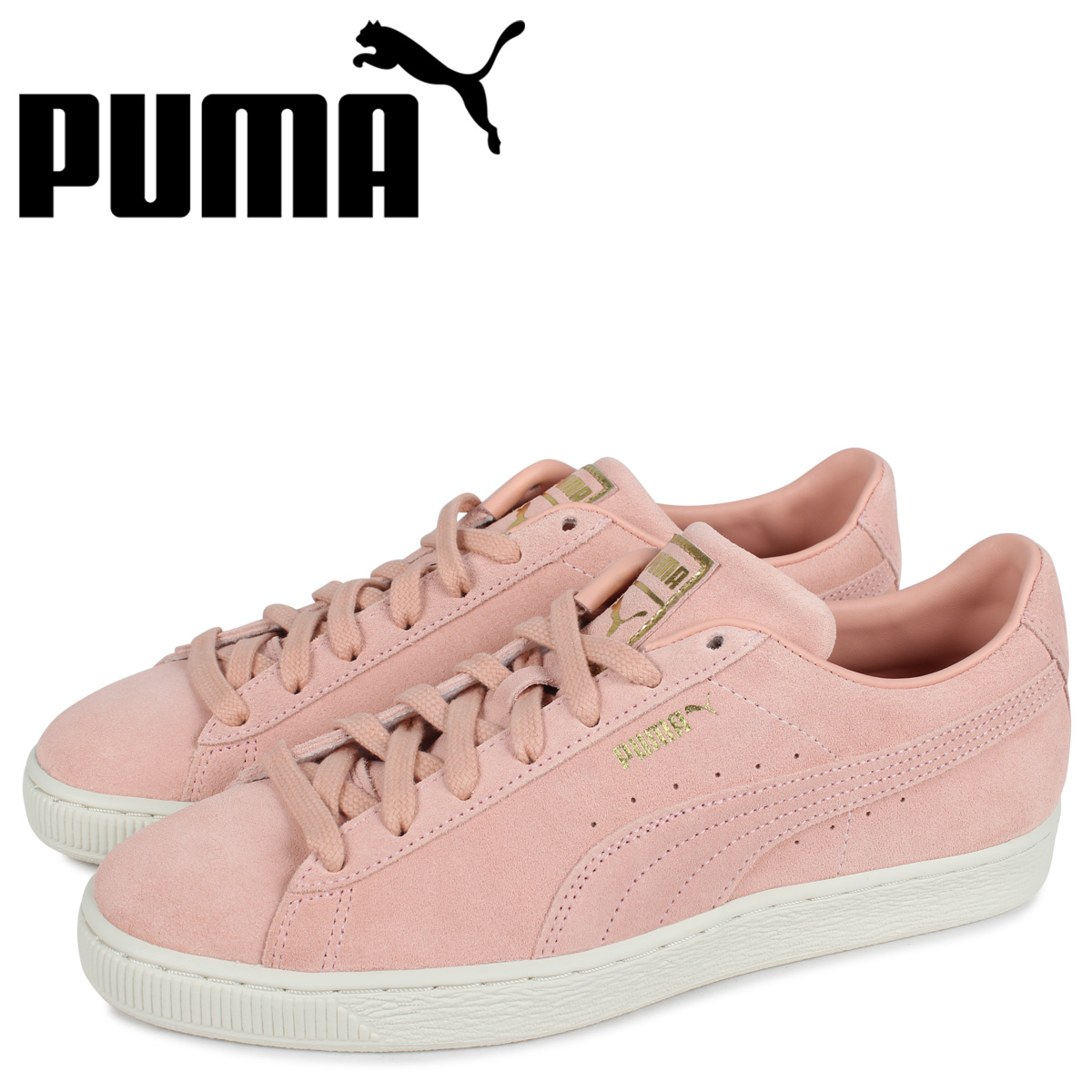 高速配送 Puma プーマ スウェード モノ クラシック スニーカー メンズ スエード Suede Mono Classic ピンク 03 予約 3月下旬 予定 シュガーオンラインショップ 人気が高い Itajaivistoria Com Br