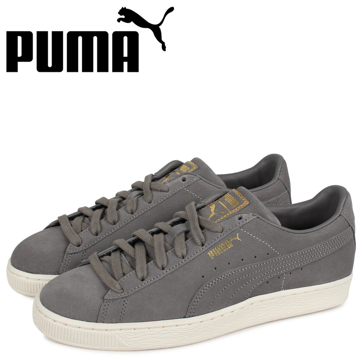 全国組立設置無料 Puma プーマ スウェード モノ クラシック スニーカー メンズ スエード Suede Mono Classic グレー 05 予約 3月下旬 予定 即発送可能 Kumhotyre Com Mx