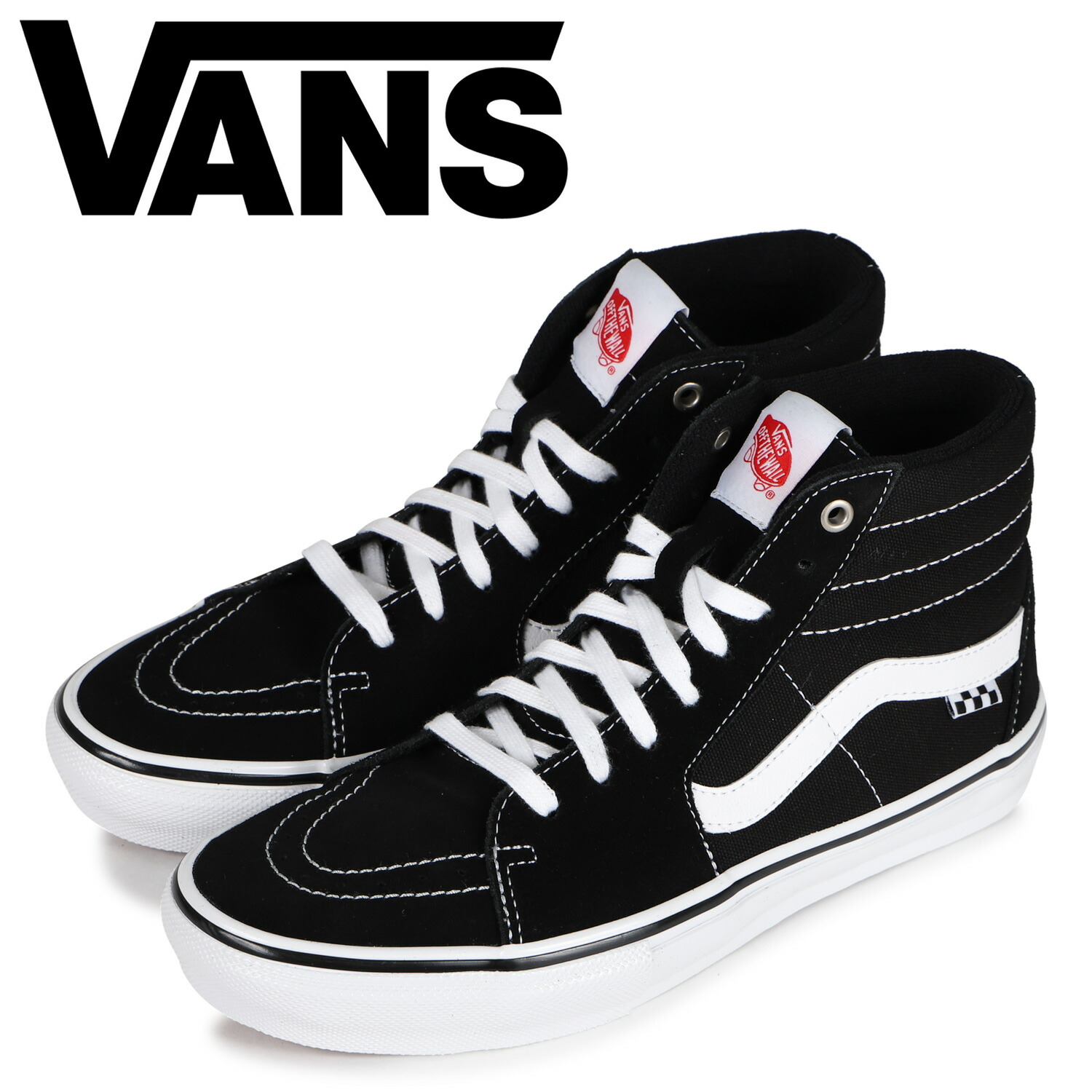 【楽天市場】【最大1000円OFFクーポン配布中】 ヴァンズ VANS SK8 HI スニーカー シューズ メンズ レディース スケートハイ スケハイ  バンズ ブラック 黒 VN000D5IB8C : シュガーオンラインショップ