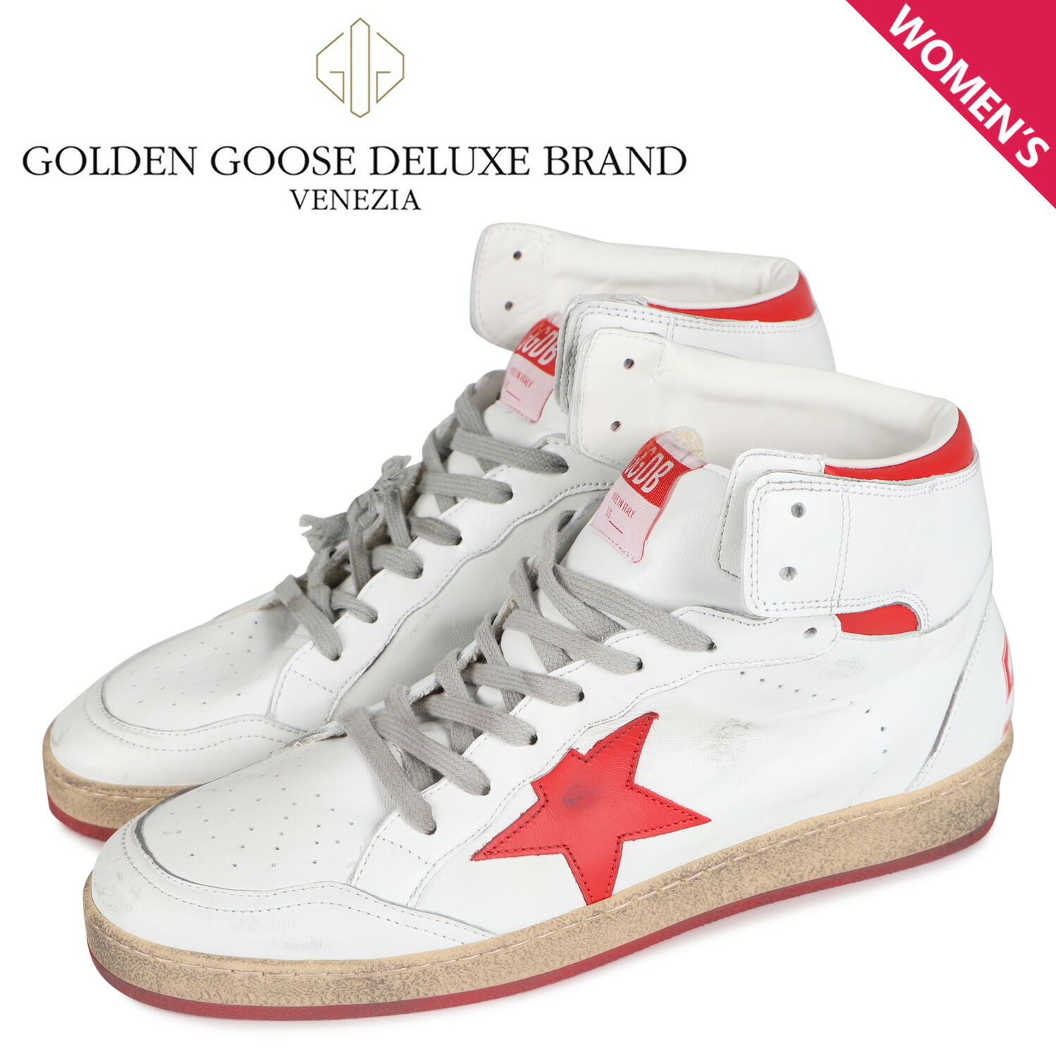 代引不可 Golden Goose ゴールデングース スニーカー スカイスター メンズ Sky Star ホワイト 白 Gmf F 予約 7月中旬 入荷予定