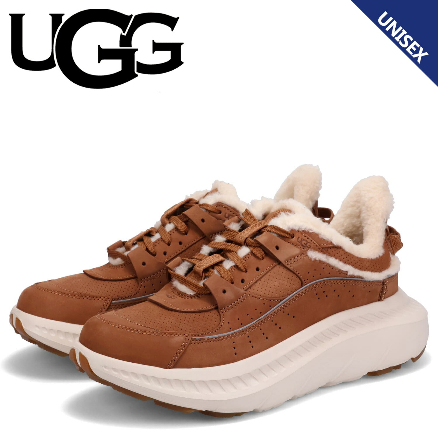 大人女性の アグ UGG スニーカー ヘリテージ メンズ レディース 厚底