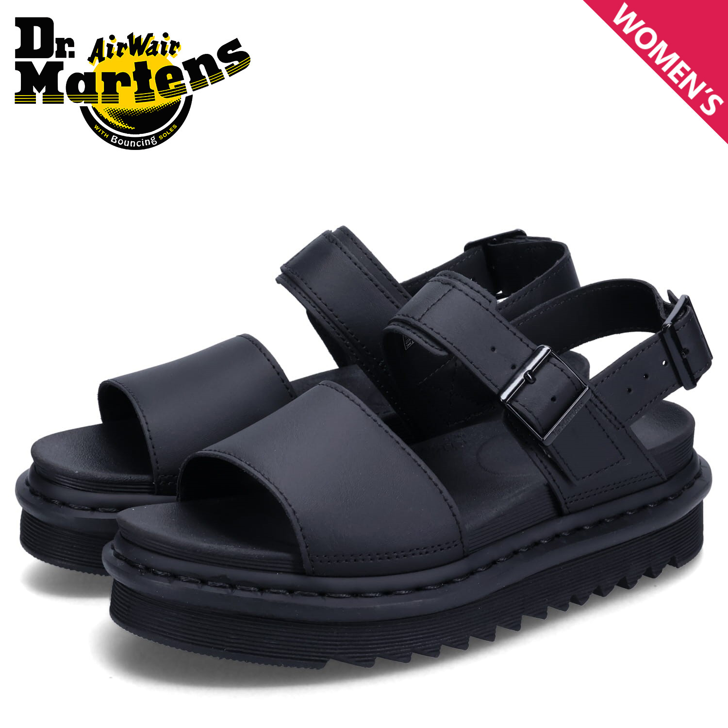 Dr Martens★PEARSON II サンダル★兼用★BLACK Dr Martens☆PEARSON II サンダル☆兼用☆BLACK サンダル