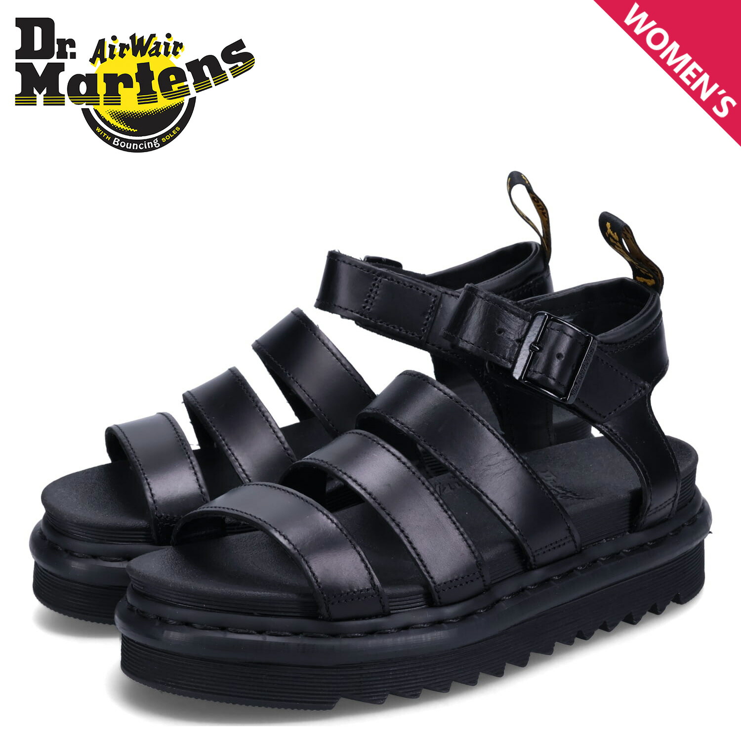 Dr Martens★PEARSON II サンダル★兼用★BLACK Dr Martens☆PEARSON II サンダル☆兼用☆BLACK サンダル