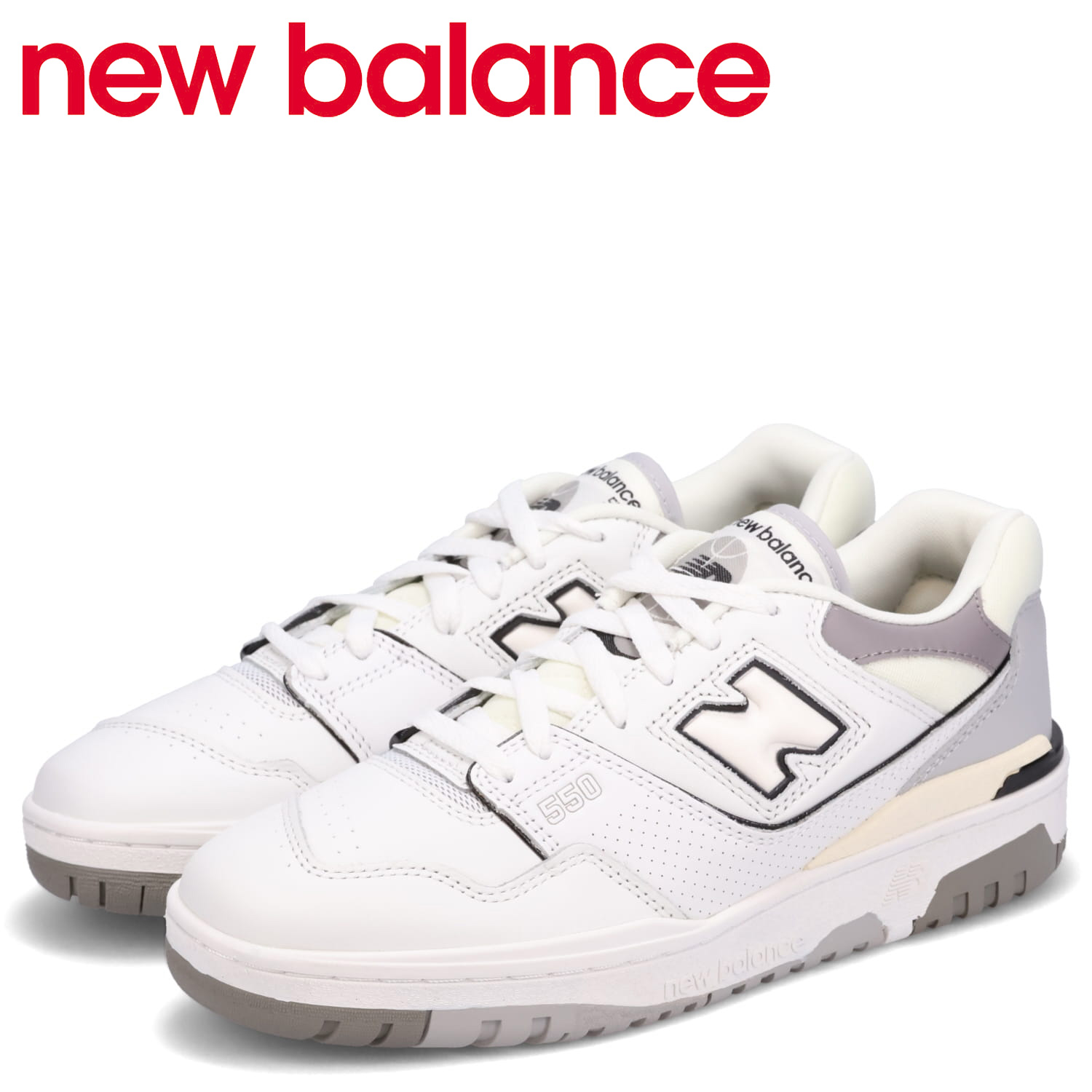 楽天市場】NEW BALANCE GSB550PB WHITE MEDIUM ニューバランス