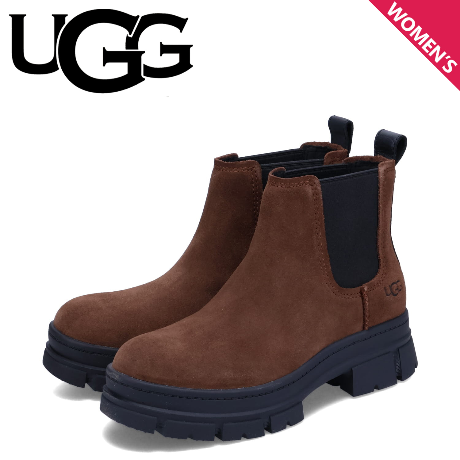 【楽天市場】【最大1000円OFFクーポン配布中】 アグ UGG ブーツ ムートンブーツ サイドゴア ニューメル プラットフォーム チェルシー  レディース 厚底 ショート NEUMEL PLATFORM CHELSEA グレー 1134526] : シュガーオンラインショップ