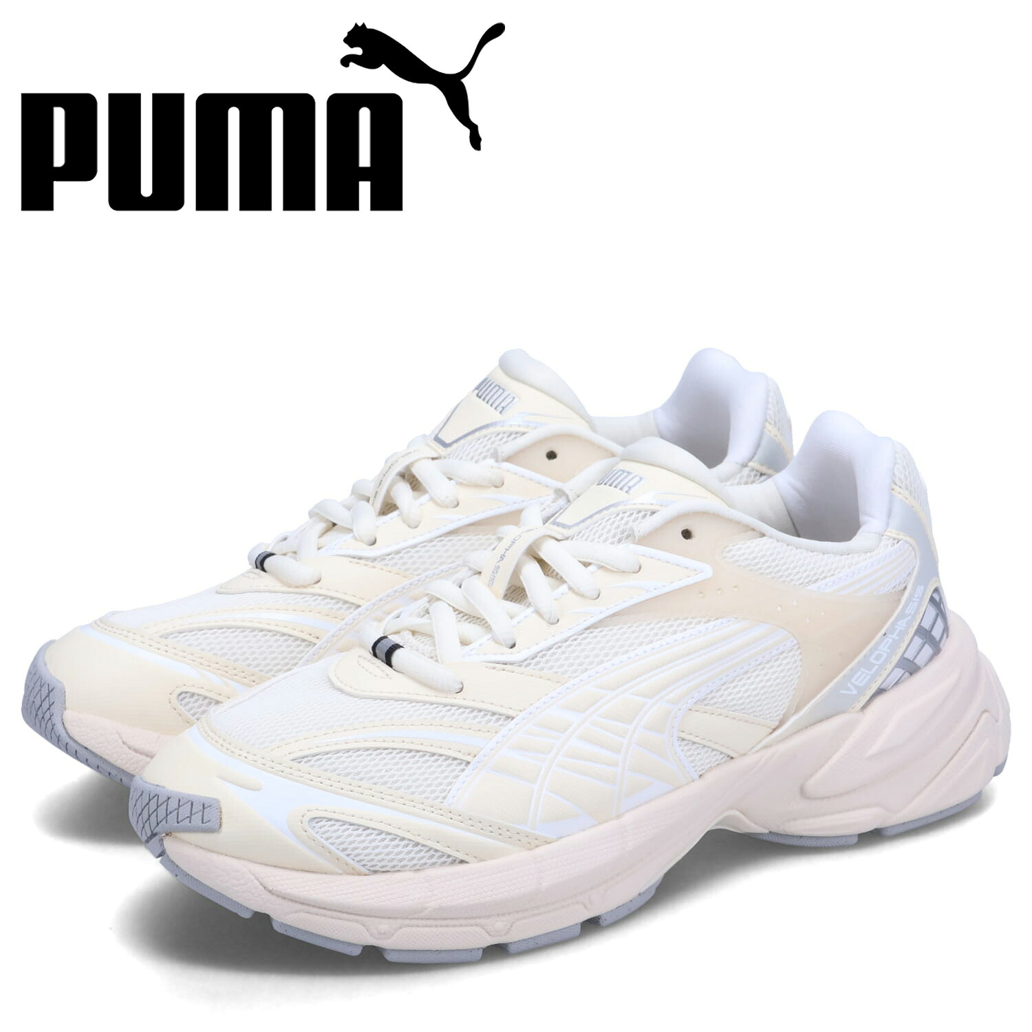 プーマ PUMA スニーカー ベロファシス オールウェイズ オン メンズ VELOPHASIS ALWAYS ON オフ ホワイト 395908-04