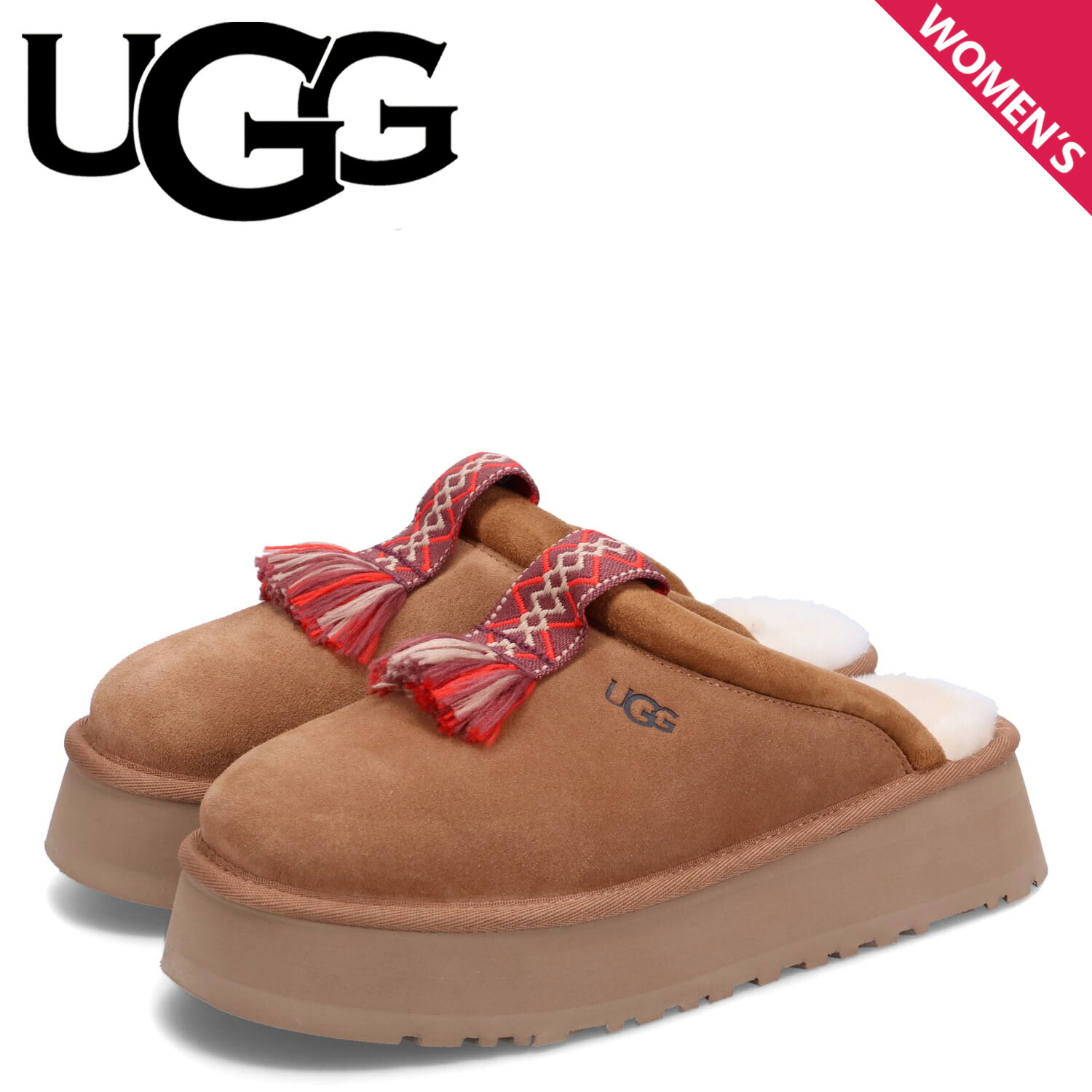 ★The UGG SHOP★ふわふわスライド★レオパード★アグスリッパ ☆The UGG SHOP☆ふわふわスライド☆レオパード☆アグスリッパ