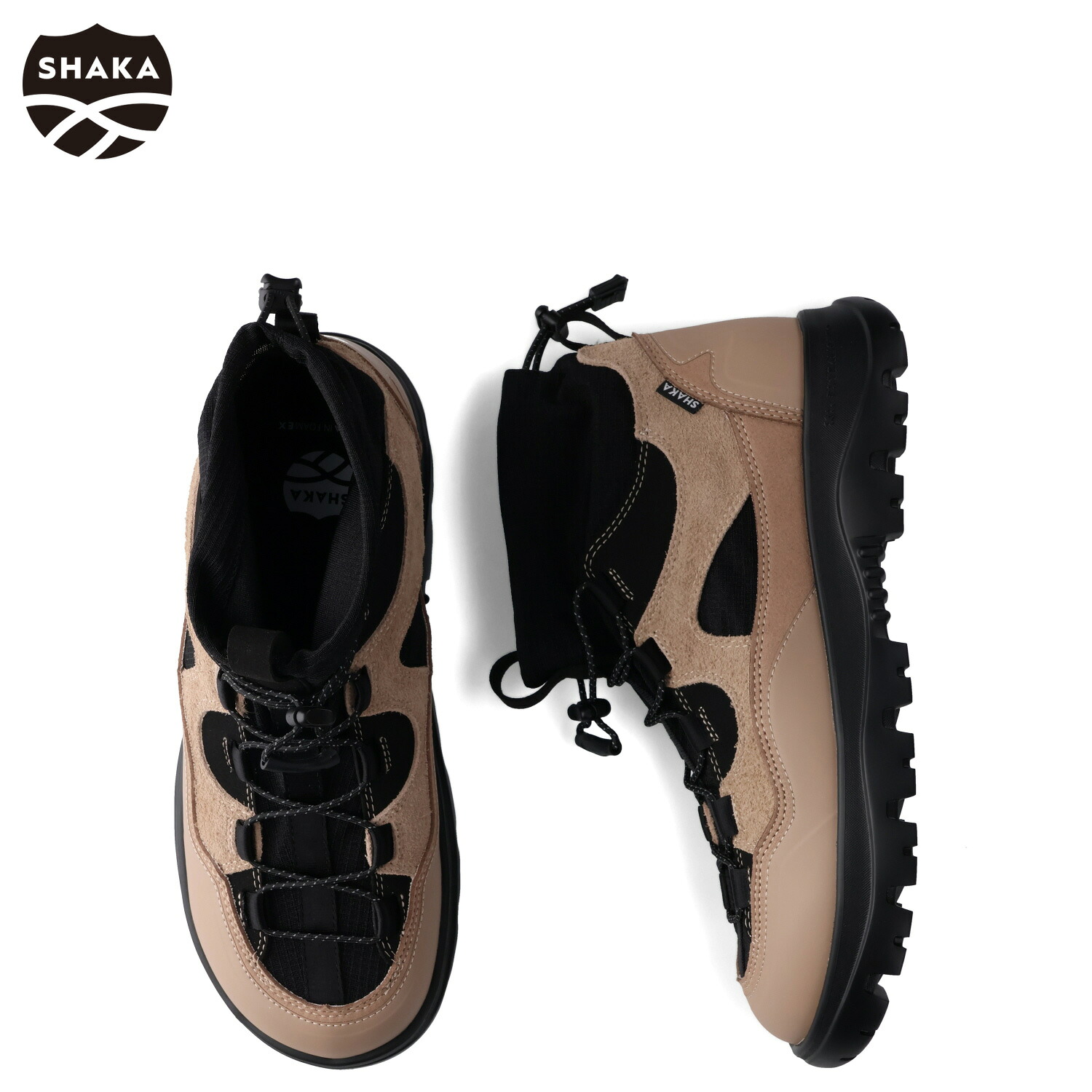 【最大1000円OFFクーポン発行中】 シャカ SHAKA ハイク ブーツ トレッキングシューズ ハイキングシューズ パース EX メンズ HIKE PURSE EX ブラウン SK-265｜シュガーオンラインショップ
