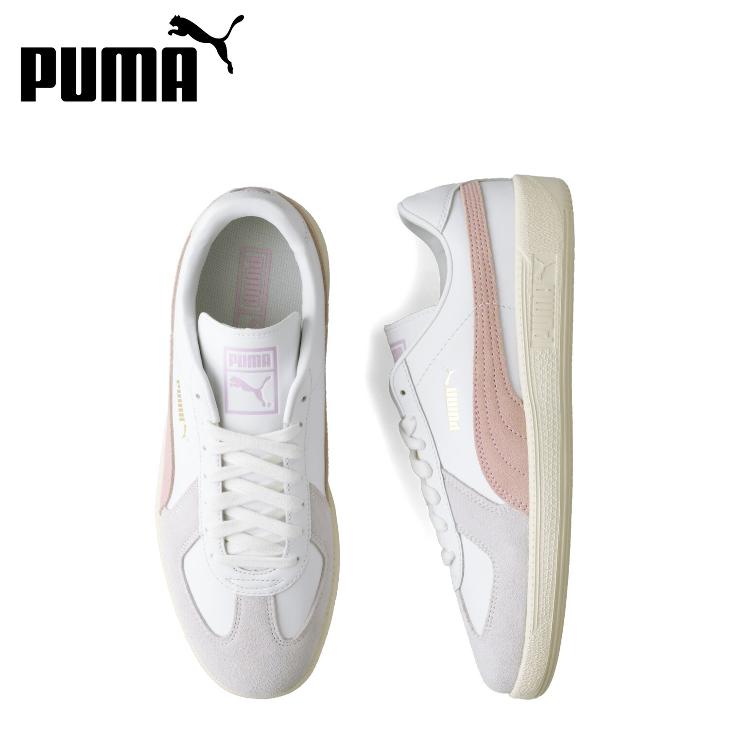 プーマ PUMA スニーカー アーミートレーナー メンズ ARMY TRAINER ホワイト 白 386607-12