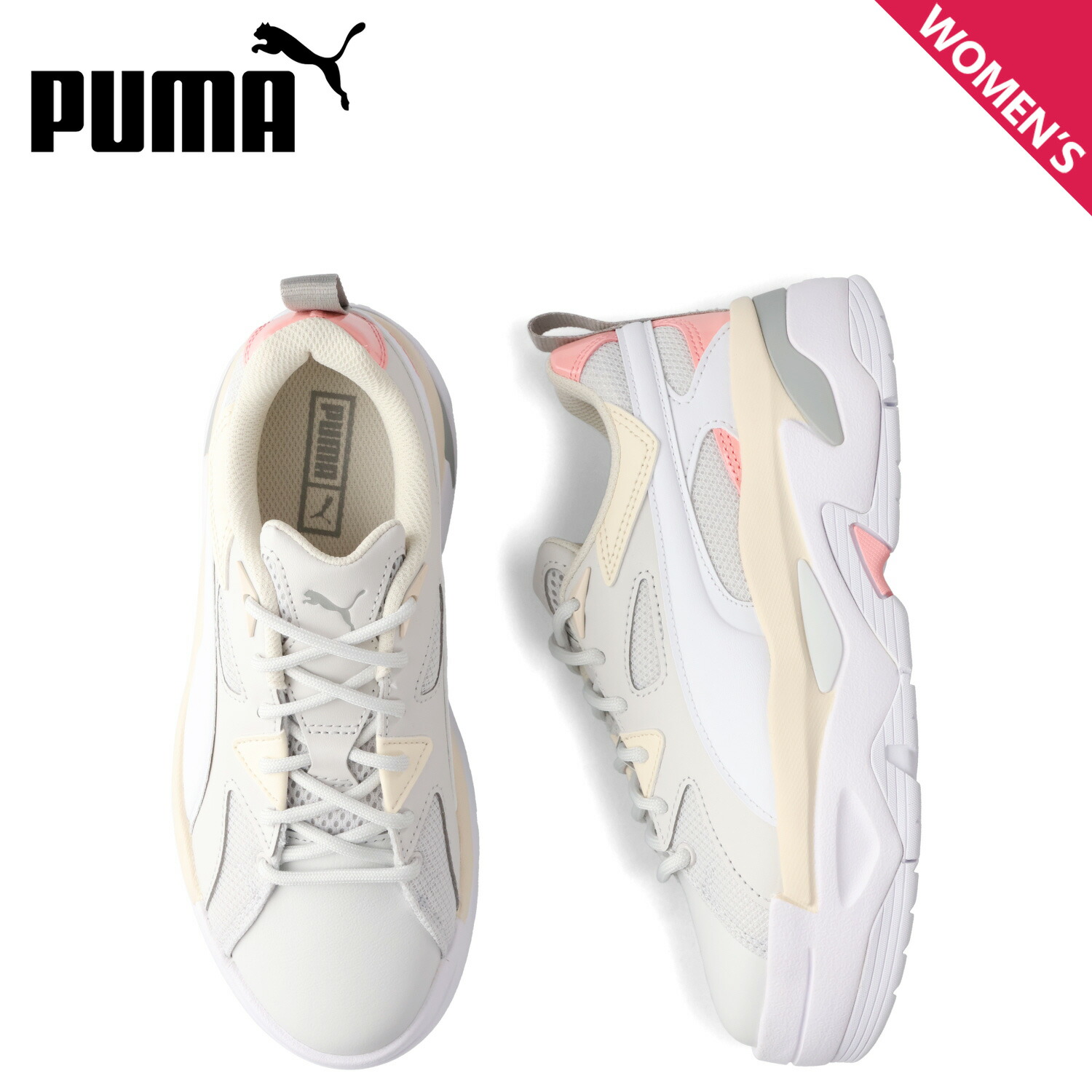 楽天市場】PUMA OSLO MAJA WMNS PUMA WHITE-PUMA BLACK 374864