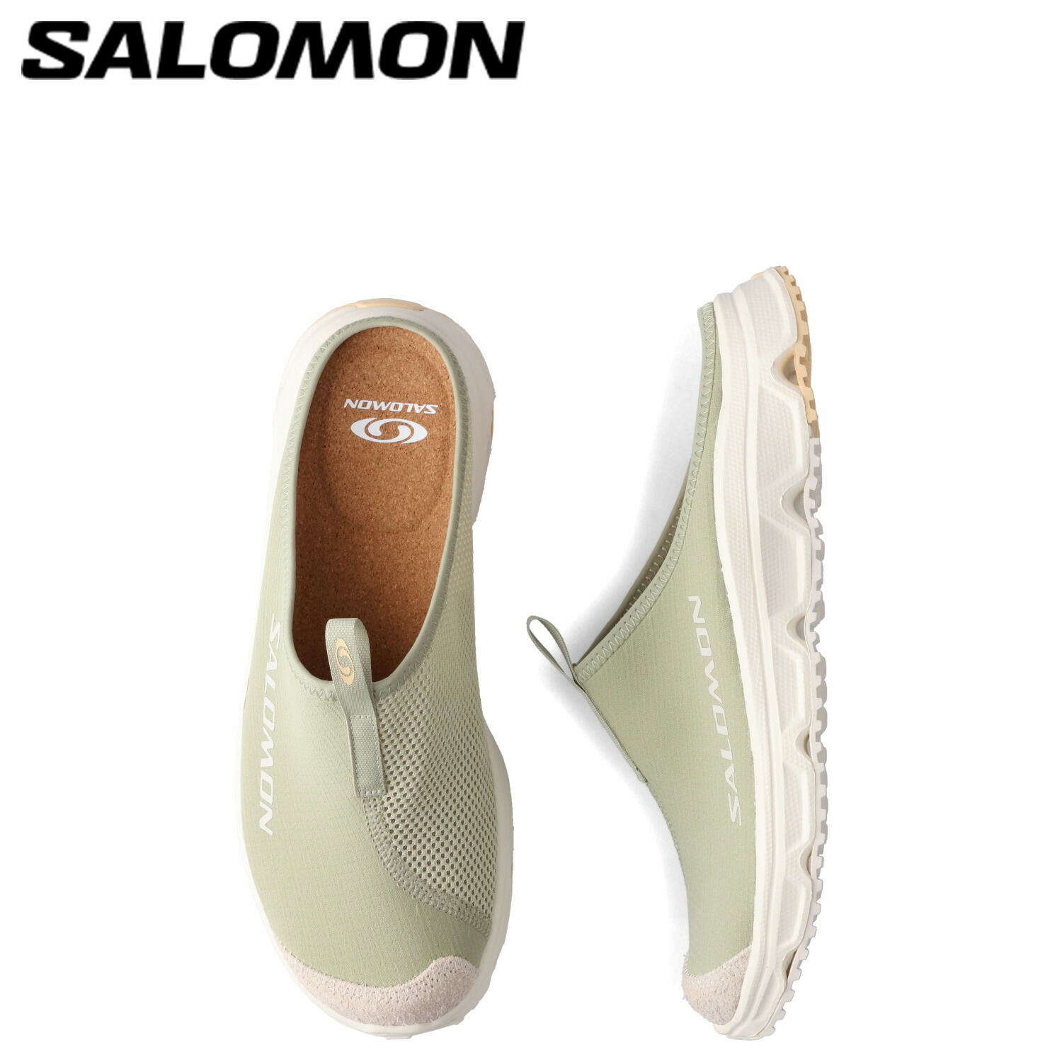 【SALOMON】RX スライド 3.0 スエード＊送料関税込 SALOMON RX SLIDE 3.0 Turbulence / Feather Gray / Pewter