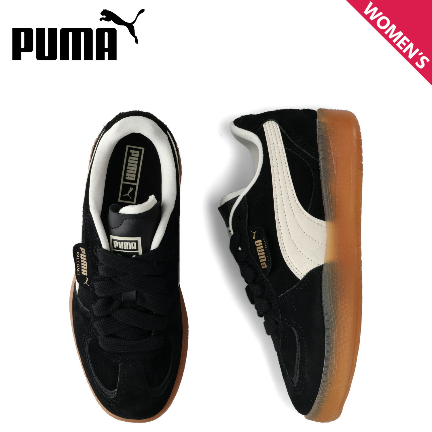 楽天市場】プーマ PUMA スニーカー パレルモ モダ タン ウィメンズ