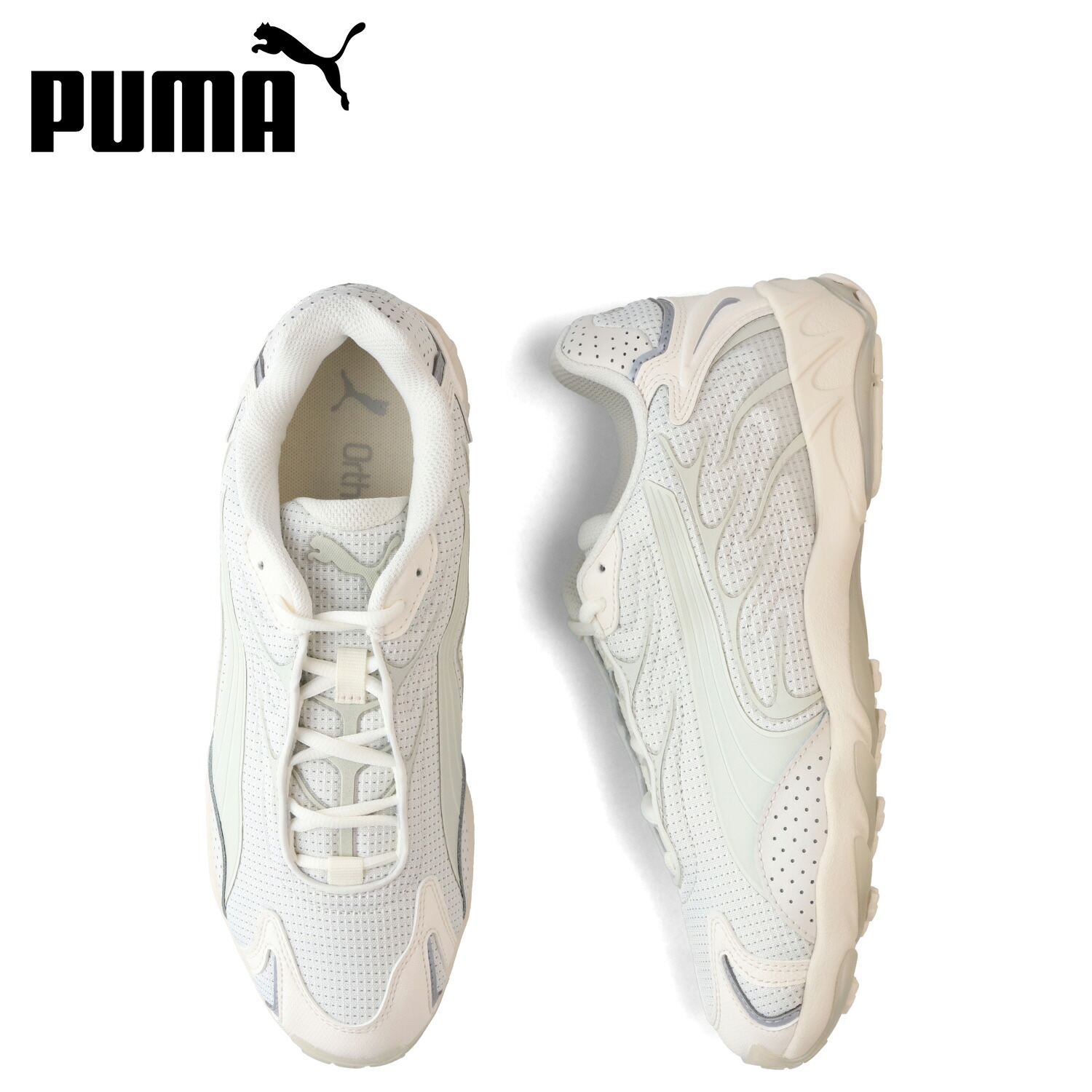 プーマ PUMA スニーカー インヘイル リフレクター メンズ INHALE REFLECTIVE シルバー 401779-01｜シュガーオンラインショップ