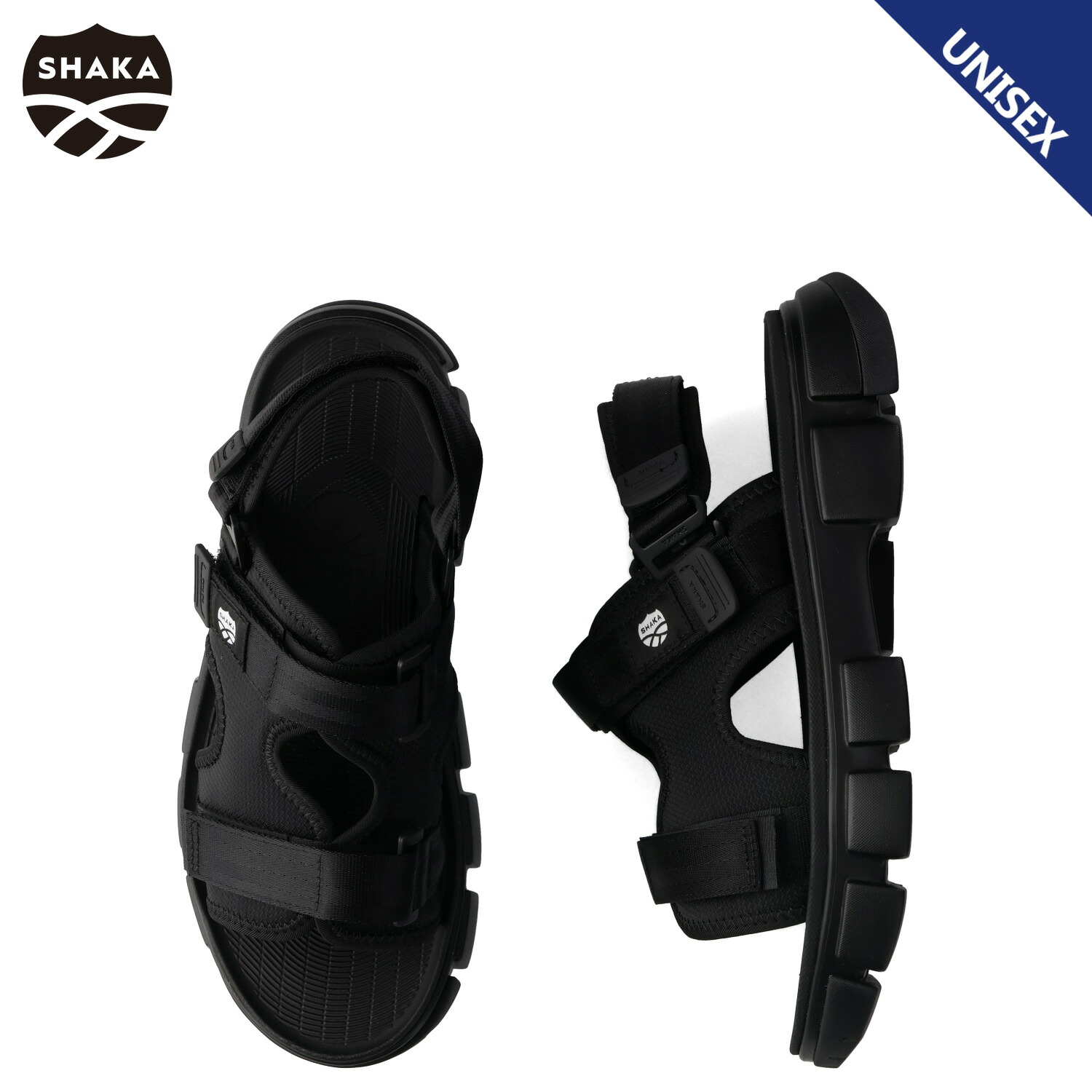 シャカ SHAKA サンダル スポーツサンダル チルアウト メンズ レディース CHILL OUT SF ブラック 黒 SK-185V2