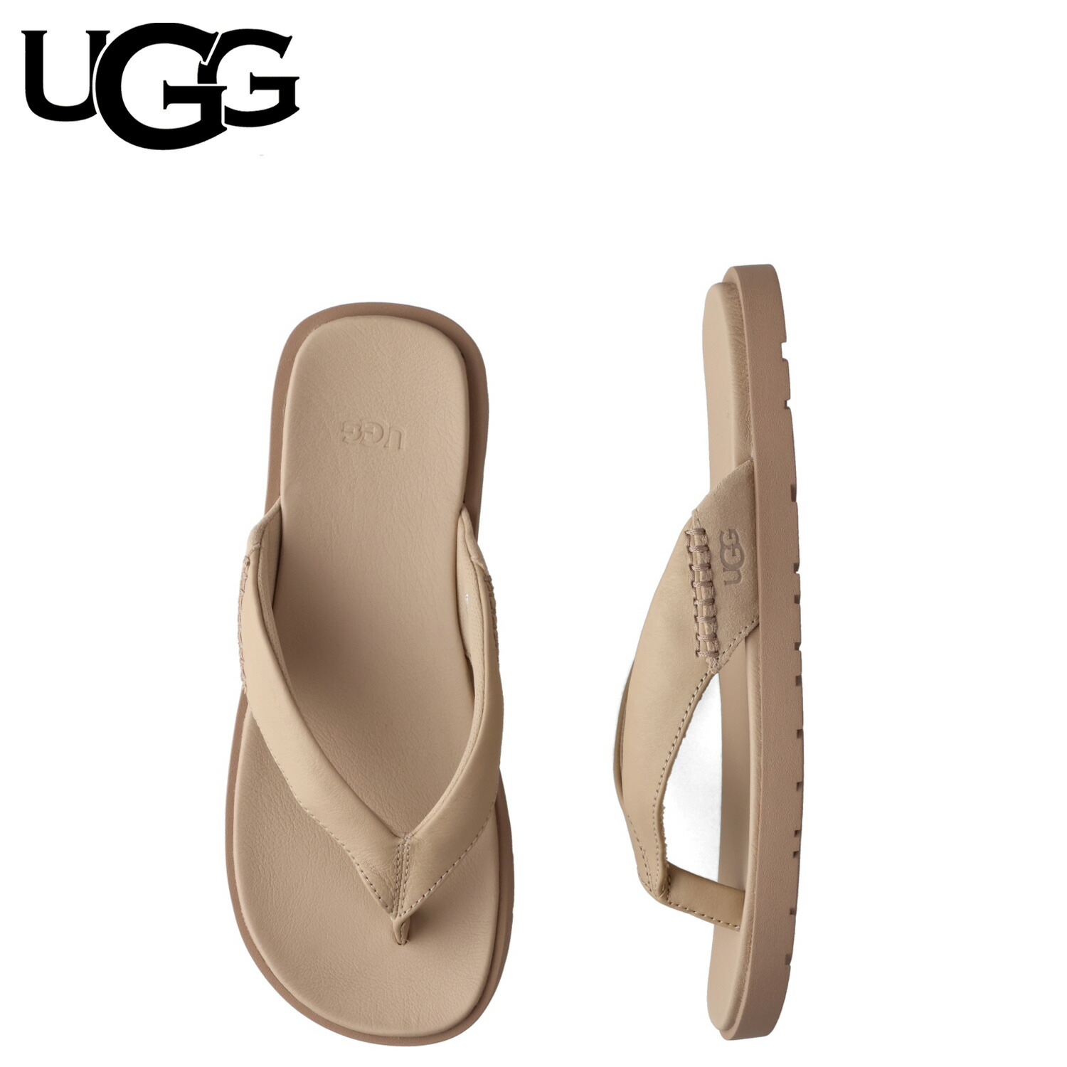 【完売必至】アグ シーサイド フリップ レザーサンダル メンズ 楽天市場】UGG (アグ) シーサイド フリップ レザー トング