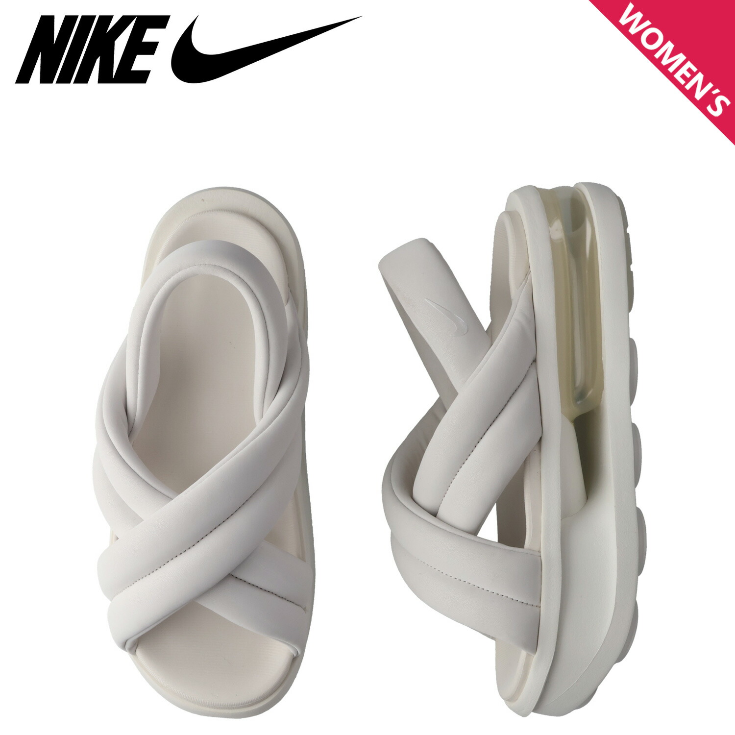 NIKE ナイキ ウィメンズ エアマックスアイラ サンダル ストラップサンダル レディース W AIR MAX ISLA SANDAL ホワイト 白 FJ5929-100 母の日