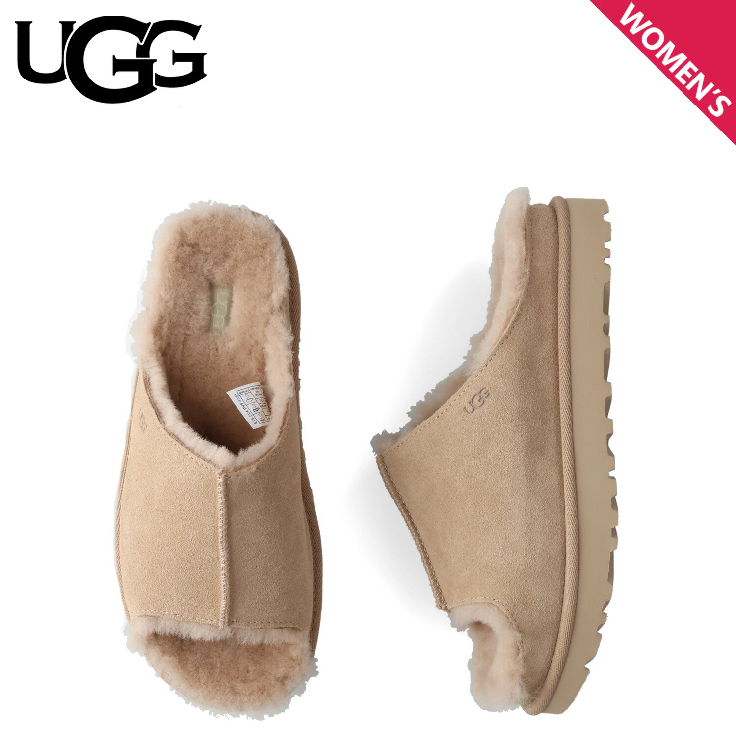 楽天市場】アグ UGG サンダル FLUFF YEAH SLIDE フラッフ イヤー