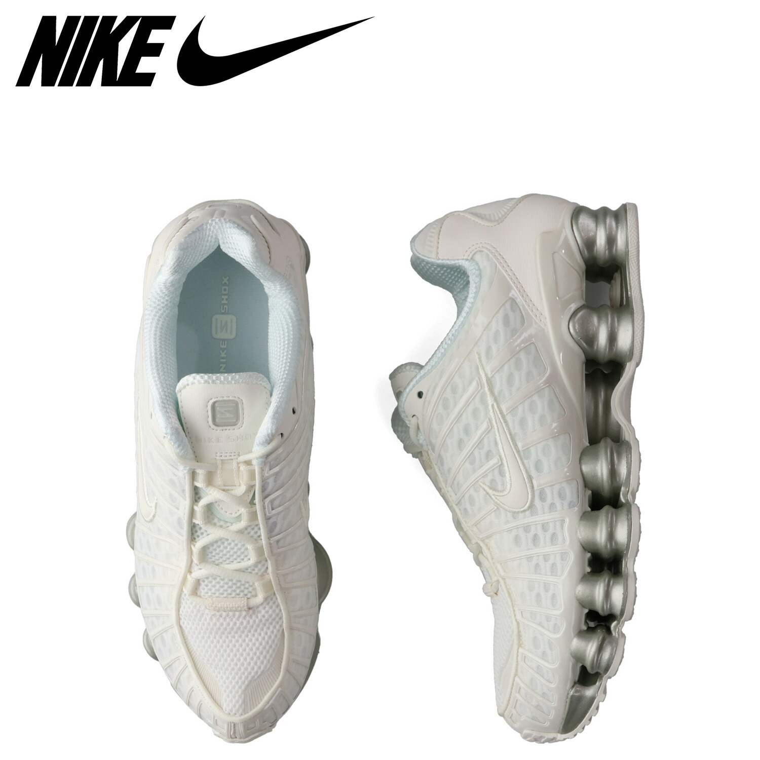NIKE ナイキ ウィメンズ ショックス TL スニーカー メンズ WMNS SHOX TL ホワイト 白 AR3566-103 20,048円