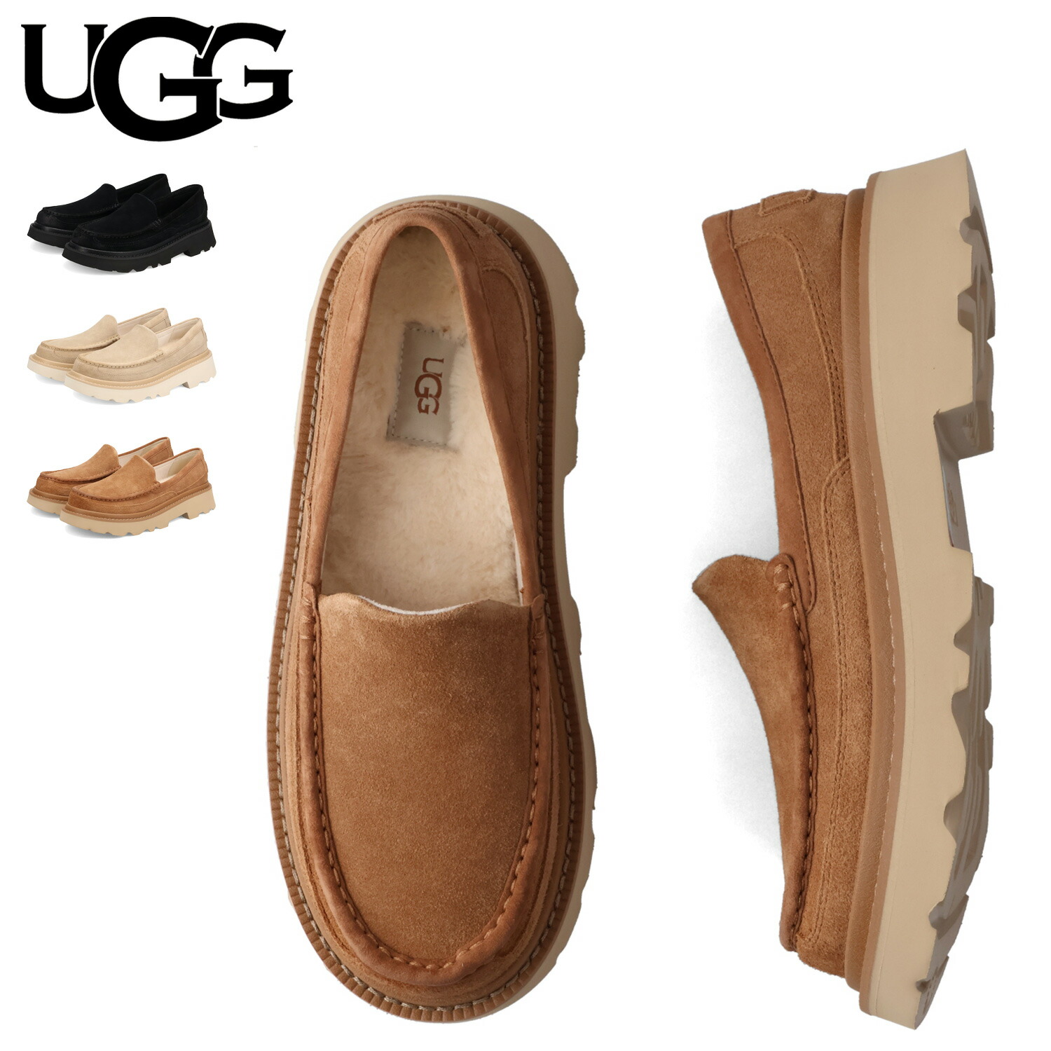 【ミニページ】アグ (UGG) メンズ アスコット　レザー スリッポン 楽天市場】《限定クーポン配布》UGG アグ メンズ アスコット