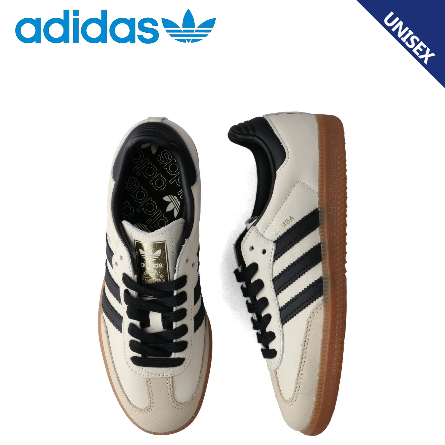 adidas Originals アディダス オリジナルス スニーカー サンバ OG レディース SAMBA OG ホワイト 白 ID0478 母の日