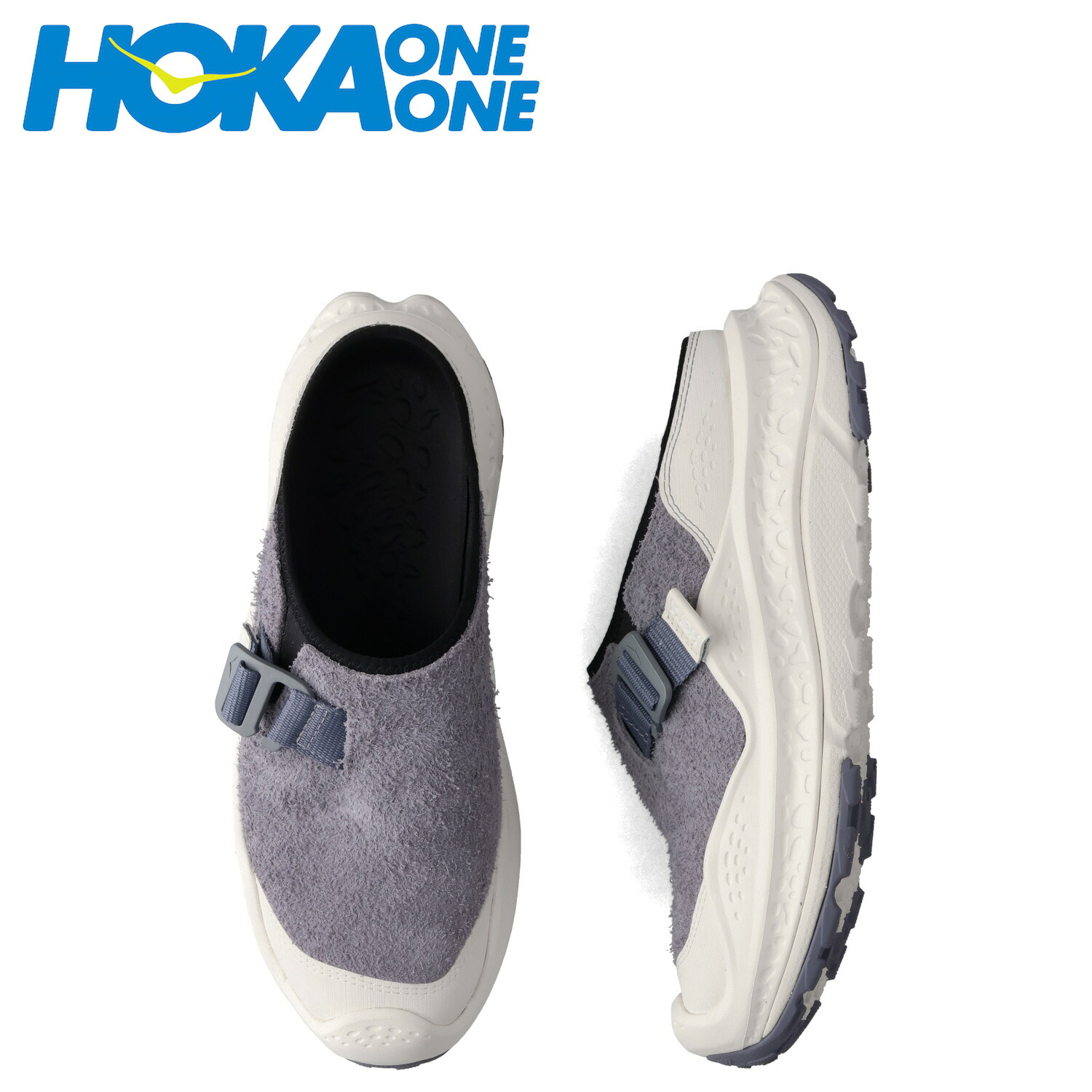 HOKA ONE ONE ホカオネオネ オラ プリモ サンダル ミュール リカバリー シューズ メンズ 厚底 ORA PRIMO EXT グレー 1168973-GKSL