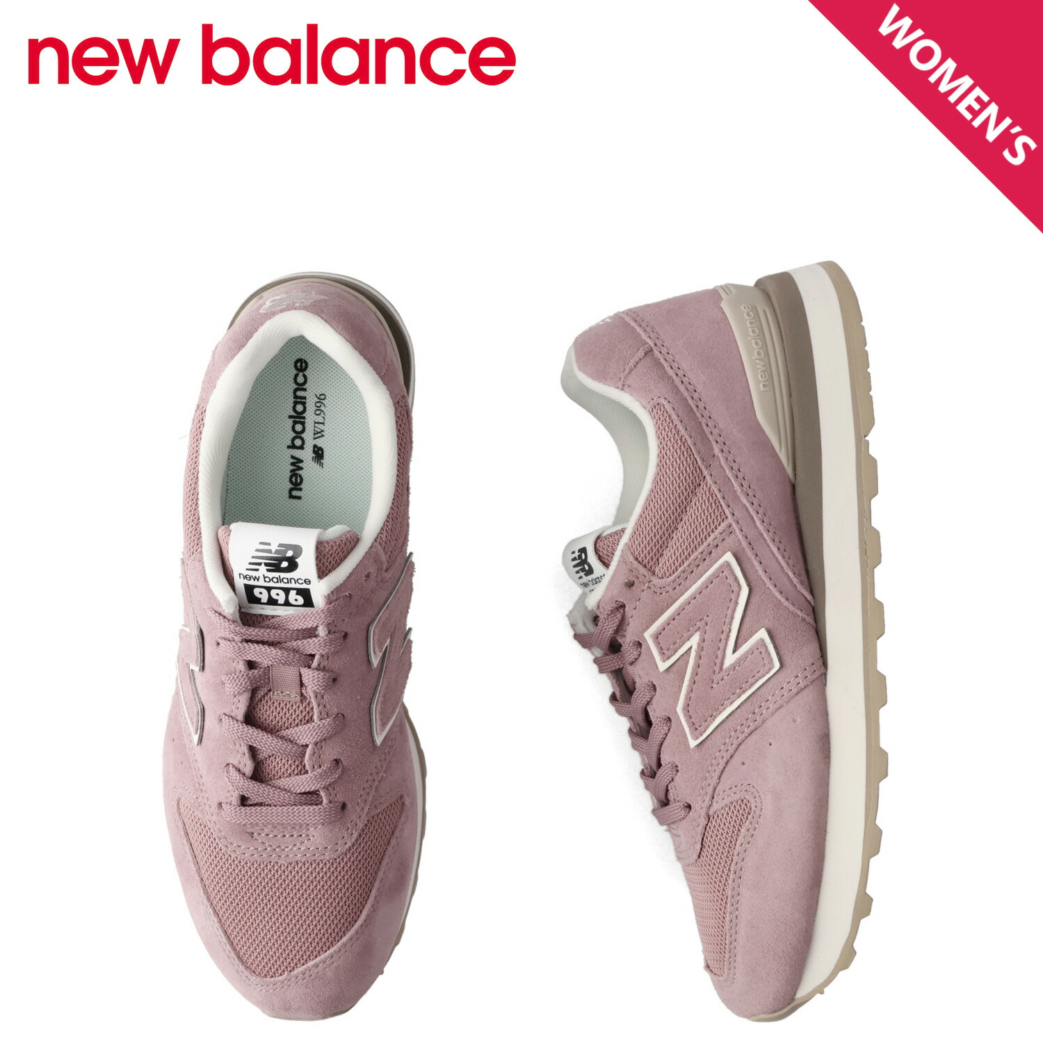 楽天市場】○○ ニューバランス 996 new balance WR996 GH [ピンク