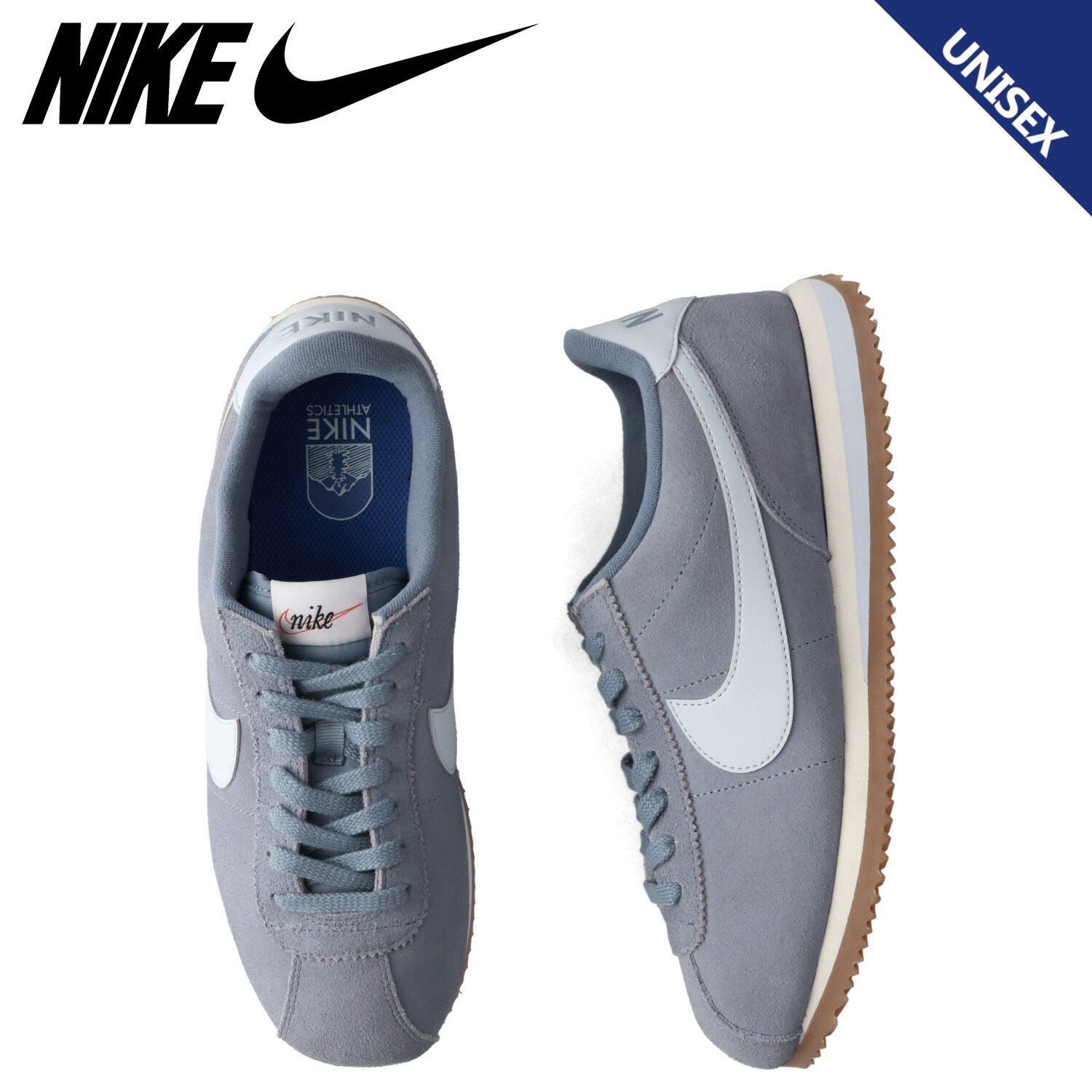 【最大1000円OFFクーポン発行中】 NIKE ナイキ コルテッツ スニーカー メンズ レディース CORTEZ ライト グレー IB1857-401|シュガーオンラインショップ