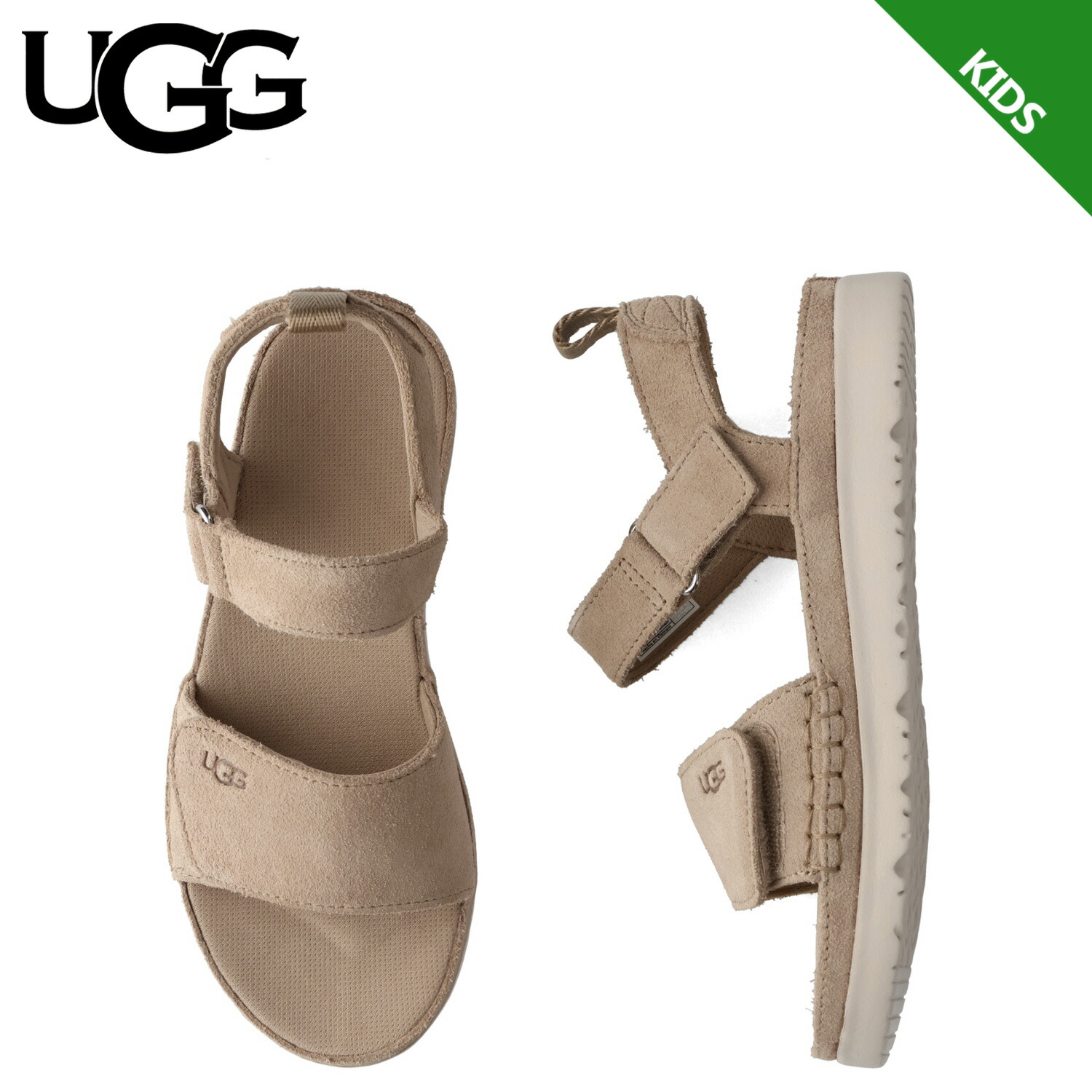 アグ UGG サンダル ゴールデンスター キッズ GOLDENSTAR ベージュ 1136539K