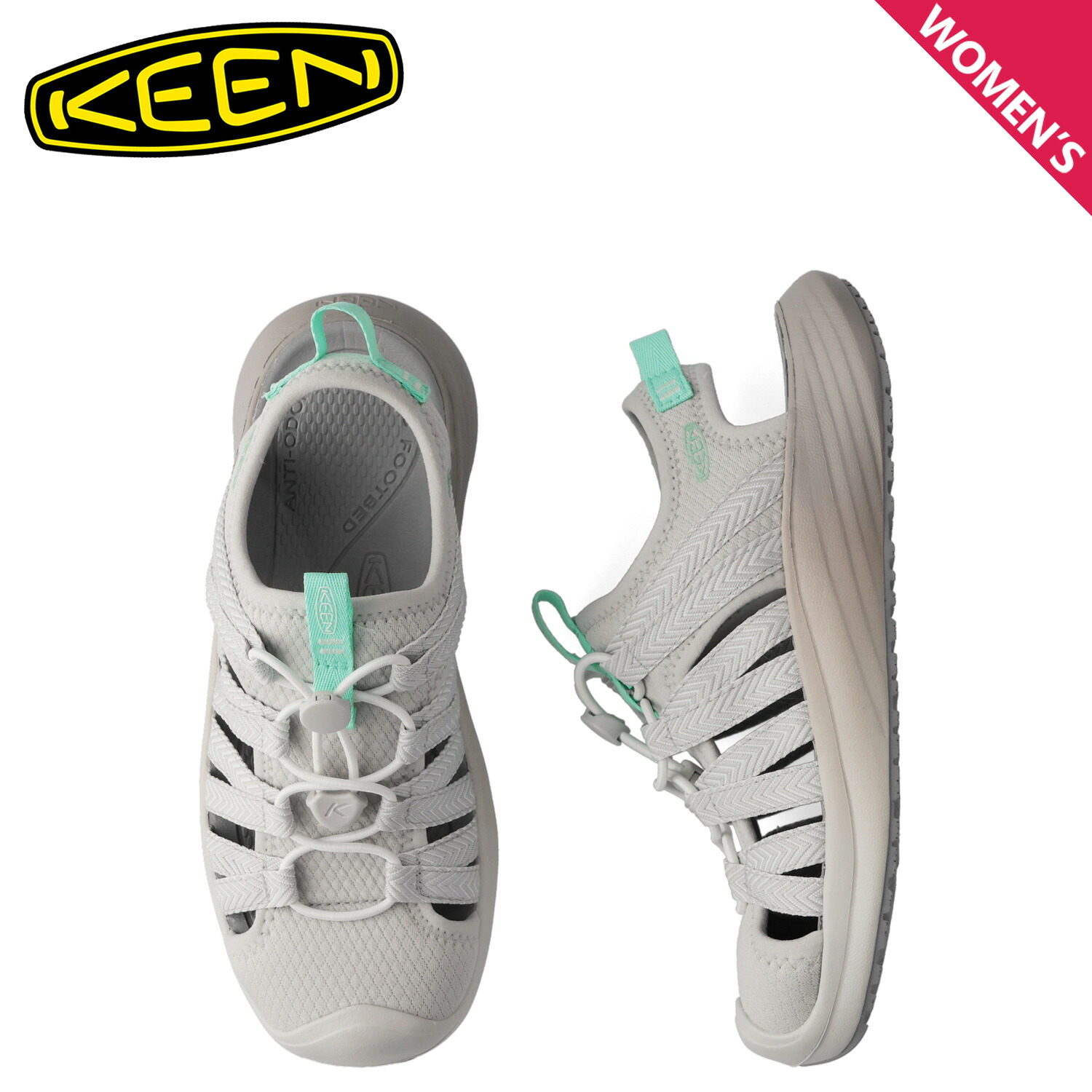 キーン KEEN サンダル スポーツサンダル ウィスパー ライト レディース WHISPER LITE ホワイト 白 1031957 母の日