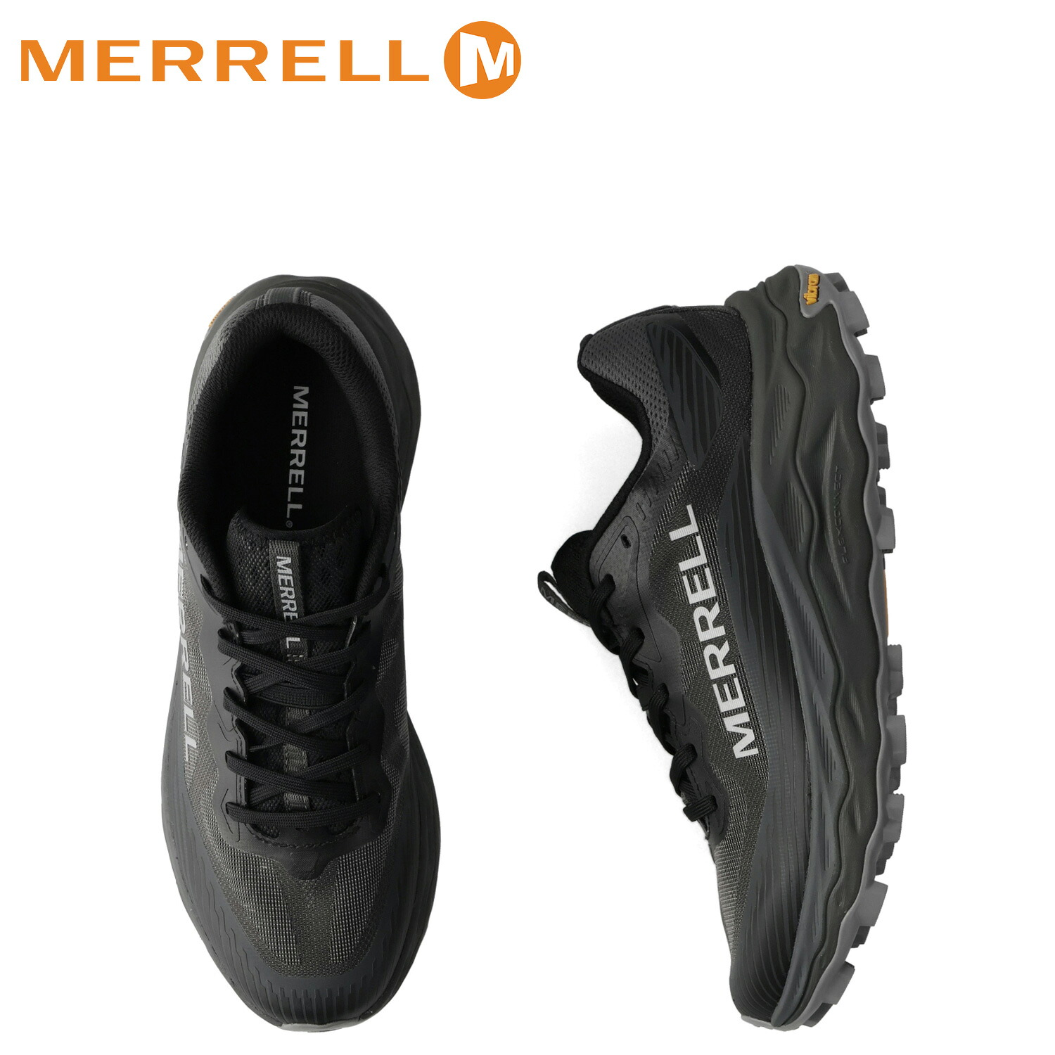 MERRELL メレル スニーカー 靴 アジリティー ピーク 6 メンズ 厚底 AGILITY PEAK 6 ブラック M00003309