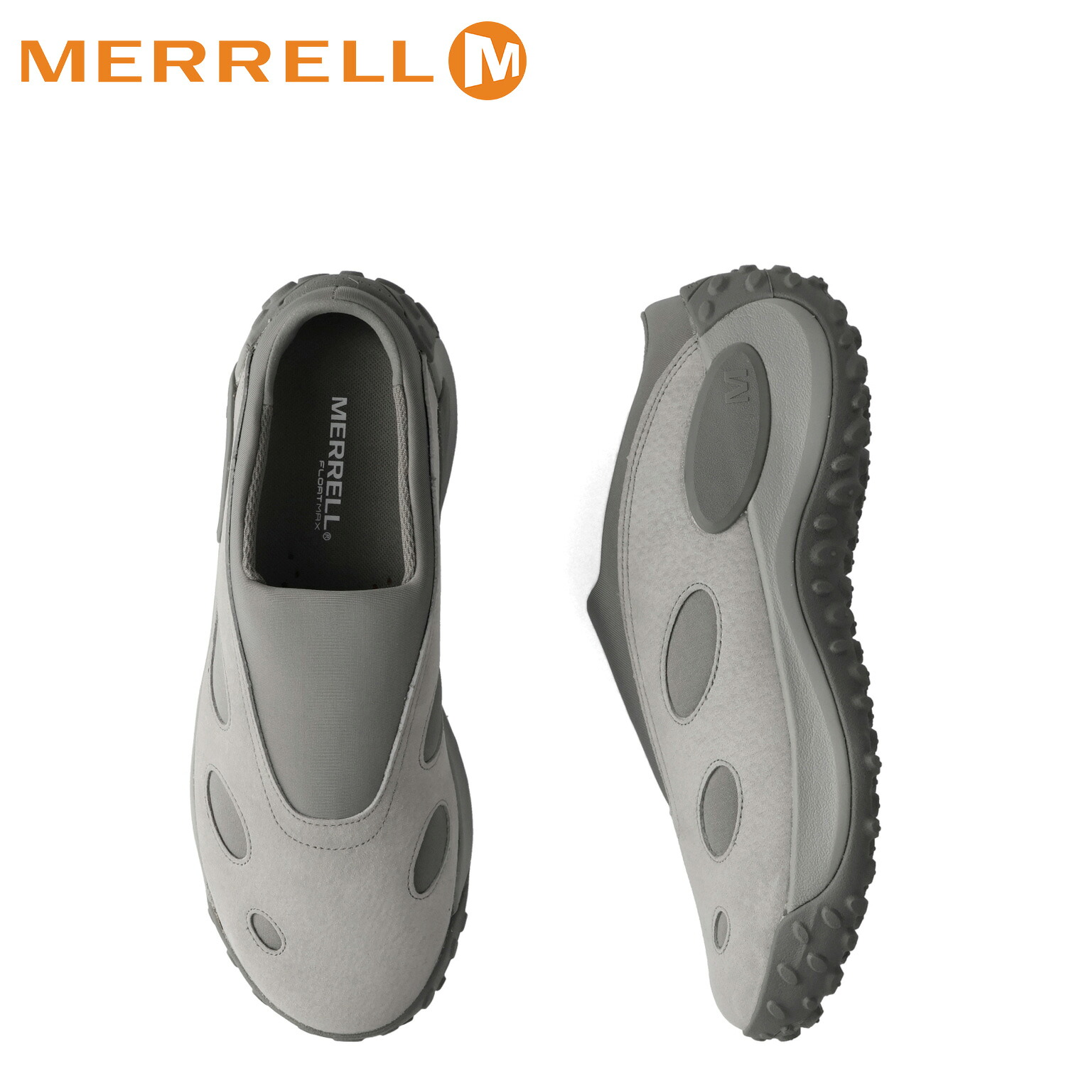 MERRELL メレル スニーカー スリッポン 靴 ジャングル トレック ミュール メンズ 軽量 JUNGLE TREK MULE グレー M00003379