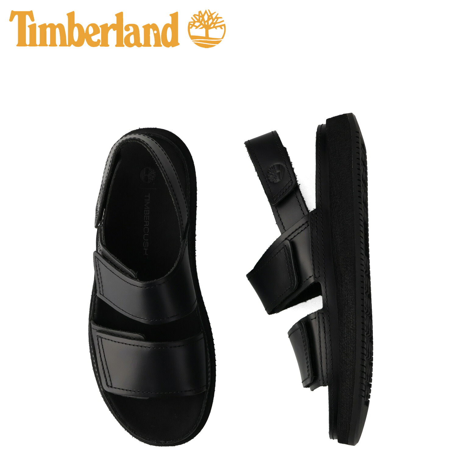 【最大1000円OFFクーポン発行中】 Timberland ティンバーランド サンダル ストラップサンダル バックストラップ メンズ 本革 CASCO COVE BACKSTRAP ブラック 黒 A26X8|シュガーオンラインショップ