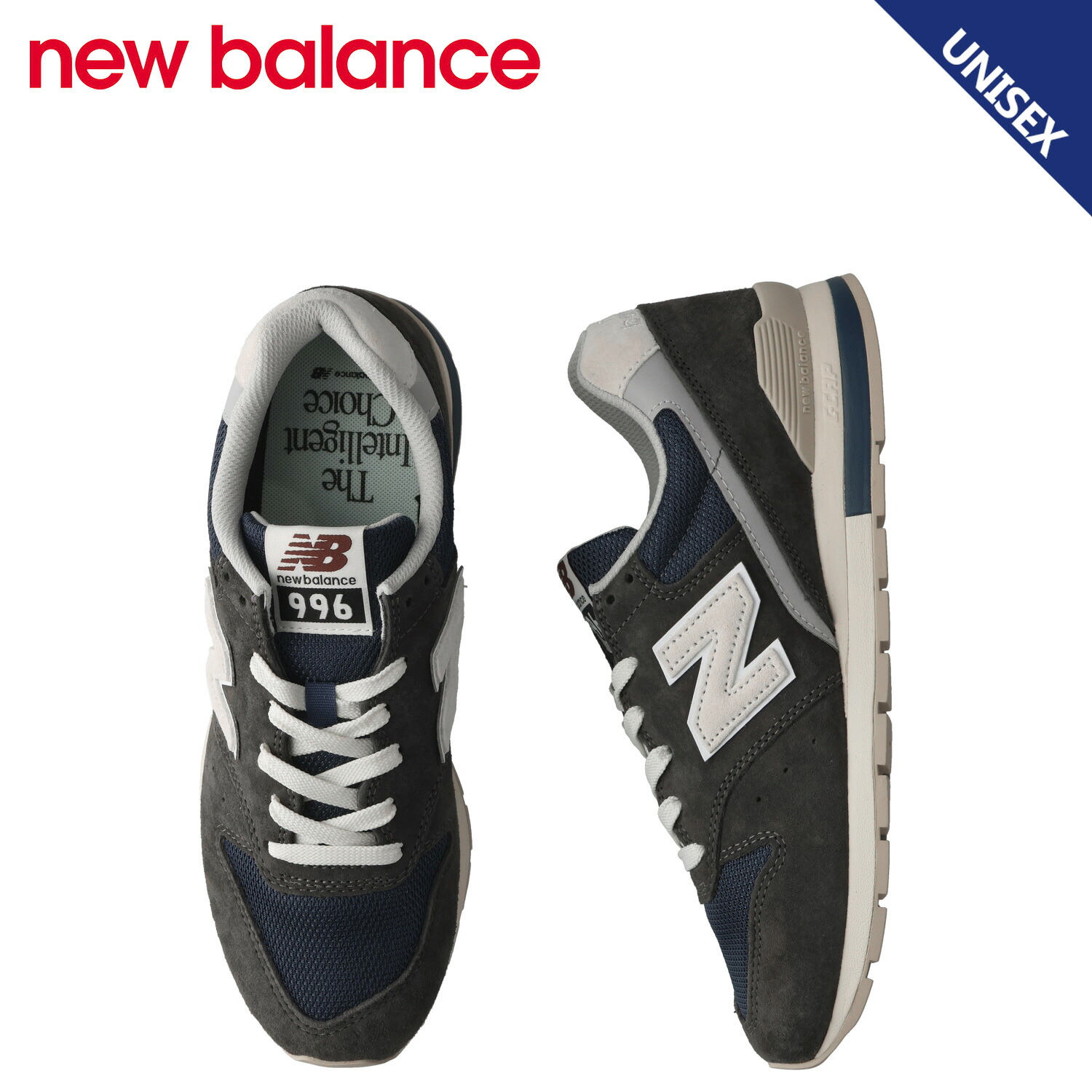 new balance ニューバランス 996 V2 スニーカー メンズ レディース Dワイズ ダーク グレー U9963LE|シュガーオンラインショップ