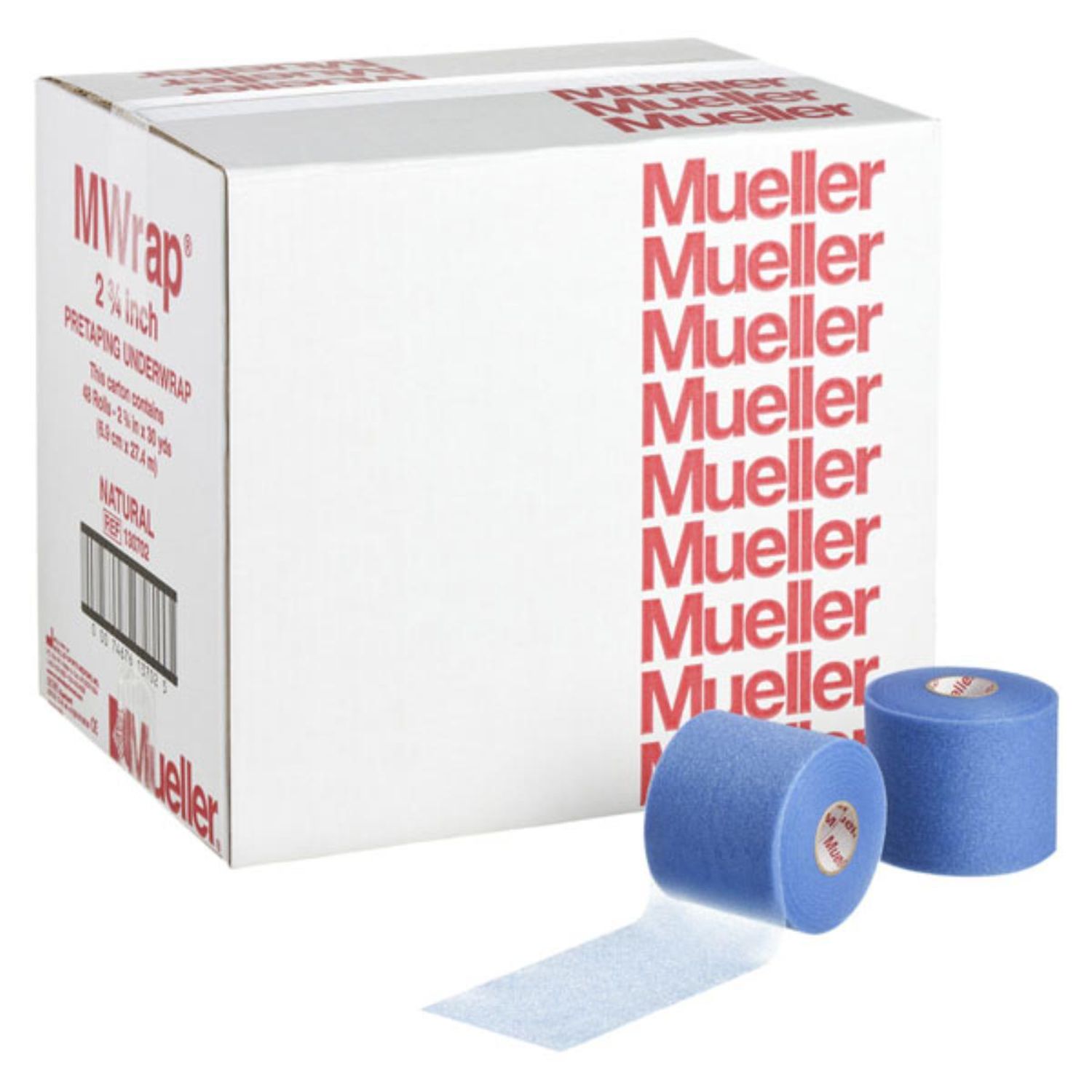 いつでも送料無料 Mueller ミューラー アンダーラップMラップカラー70mmビッグブラック48個入リ fucoa.cl