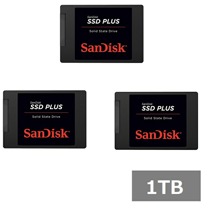 楽天市場】SSD 2TB SanDisk SSD PLUS 2TB SDSSDA-2T00-G26 サン