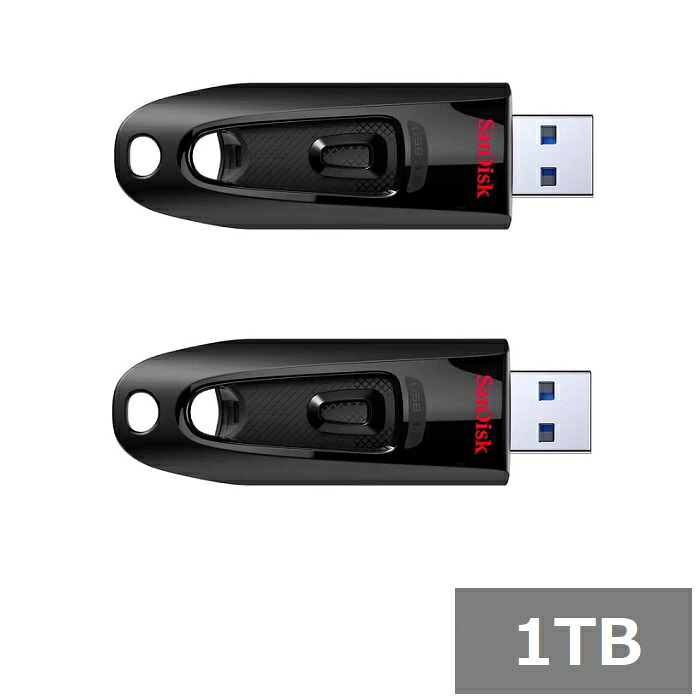 【マラソン中 P5倍】 【2セット】 サンディスク 1TB USBメモリ SDCZ48-1T00-G46 Ultra USB 3.0 Flash Drive Sandisk USB3.0 USBメモリー メモリスティック 外出 パソコン PC 持ち運び 並行輸入品｜SUGAR TIME