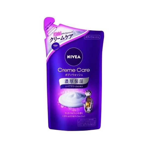 楽天市場 送料無料 Nivea ニベア クリームケア ボディウォッシュ パリスリッチパルファンの香り 詰替え用 360ml ボディソープ 泡 スキンケア 保湿 花王 Next Life Style