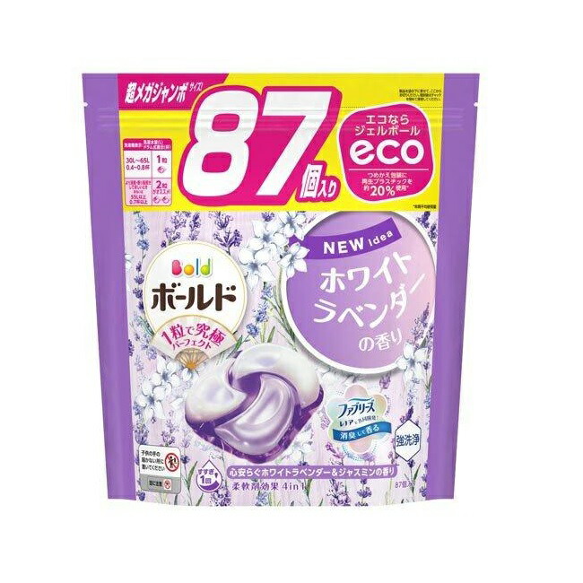 楽天市場】ボールド ジェルボール 4D 洗濯洗剤 ラベンダー＆フローラル