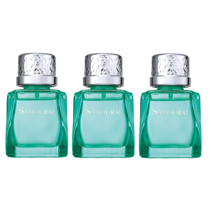 【マラソン中 P5倍】 【3セット】 サムライ カーフレグランス 置き型 60mL 車用芳香剤 置き型 fragrance 人気香水 高級感 プレゼント ギフト アランドロン SAMOURAI