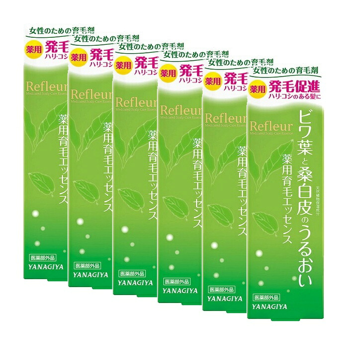 【6仕掛ける】 柳屋 リフルール 薬用育毛抽出エキス 120mL 頭皮用育毛剤 薄毛 育毛吹きつける ハリ コシ 頭皮 毛根 やなぎや レディース お上さん 医薬品部外品