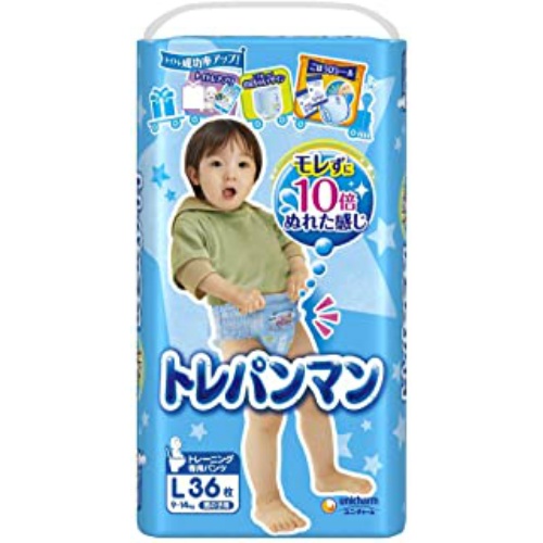 4個セット 送料無料 おむつ トレパンマン トレパンマン Lサイズ 男の子用 Lサイズ 赤ちゃん 36枚入り 4セット トレーニングパンツ オムツ パンツ 紙おむつ 紙オムツ 赤ちゃん ユニチャーム Sugar Timeトレパンマン トレーニングパンツ おむつ パンツ 幼児 トイレ