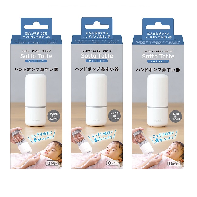 【ｽｰﾊﾟｰSALE P5倍】 【3書き割り】 ソットトッテ お手て揚水機鼻すい器 鼻みず取り器 鼻吸い器 鼻水 乳飲み子 赤ちゃん 丹平製薬