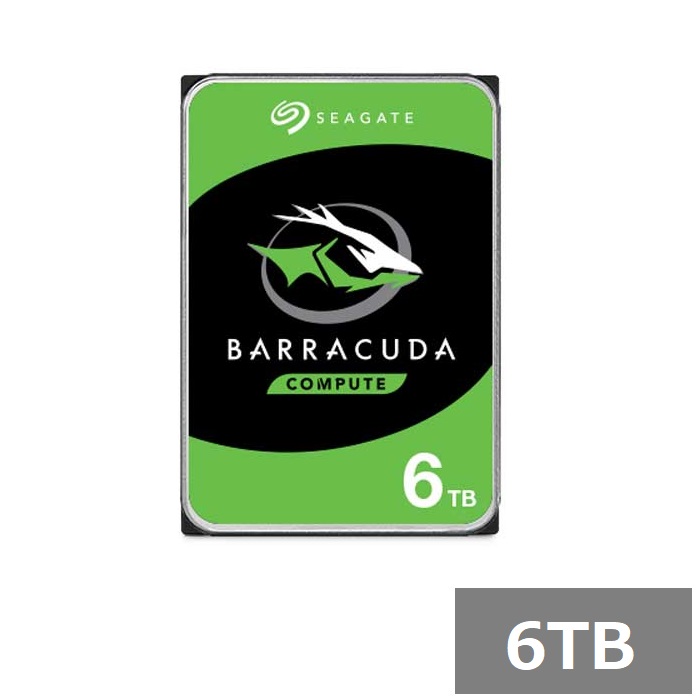 【マラソン中 P5倍】 Seagate Barracuda 内蔵HDD ST6000DM003 6TB シーゲイト ハードドライブ HDD 内臓ハードディスク 業務用 3.5インチ SATA 並行輸入品