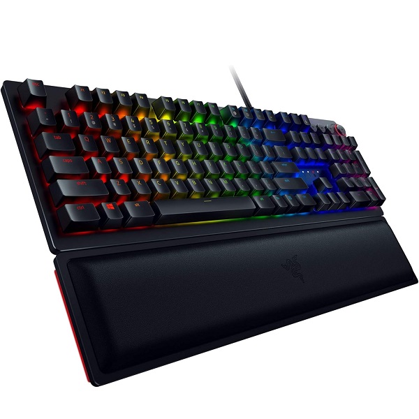 【マラソン中 P5倍】 Razer ゲーミング キーボード RZ03-01871000-R3M1 英語配列 レイザー メカニカル Huntsman Elite Linear Optical Switch テンキー フルサイズ RGB|SUGAR TIME