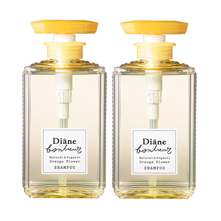 【2本セット】【送料無料】ダイアン ボヌール オレンジフラワーの香り モイストリラックス シャンプー 500ml ×2セット Diane Bonheur オーガニック ボタニカル