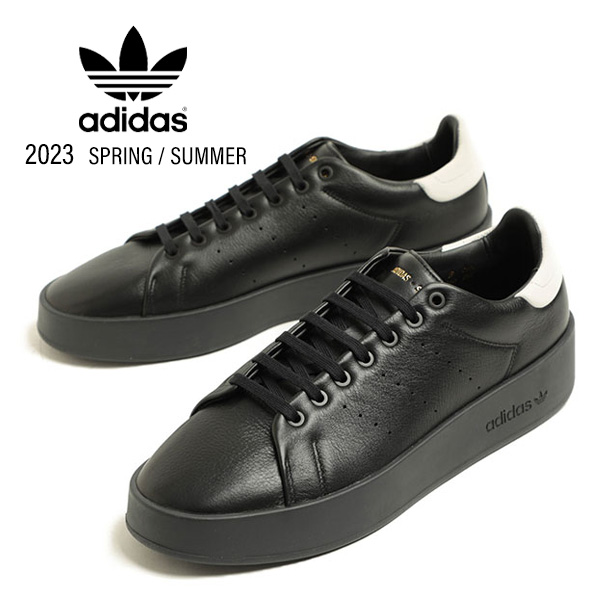 【楽天市場】【天然皮革モデル】adidas アディダス STAN SMITH RECON スタンスミス リコン メンズ スニーカー レザー 天然皮革  厚底 レースアップ ローカット HO6184 ブラック HO6185 ホワイト : 菅原靴店 （Sugawara Ltd）