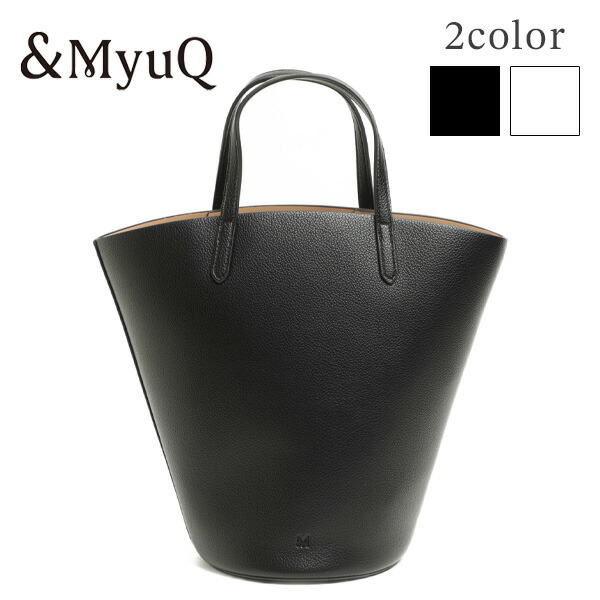 楽天市場】&MyuQ アンドミューク バッグ トート 縦型 MATTE ERA